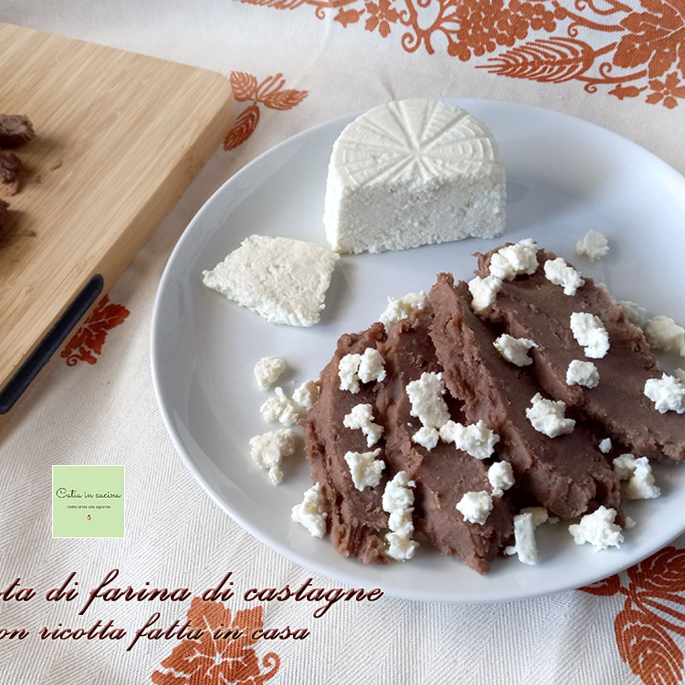 Polenta di farina di castagne con ricotta episode artwork