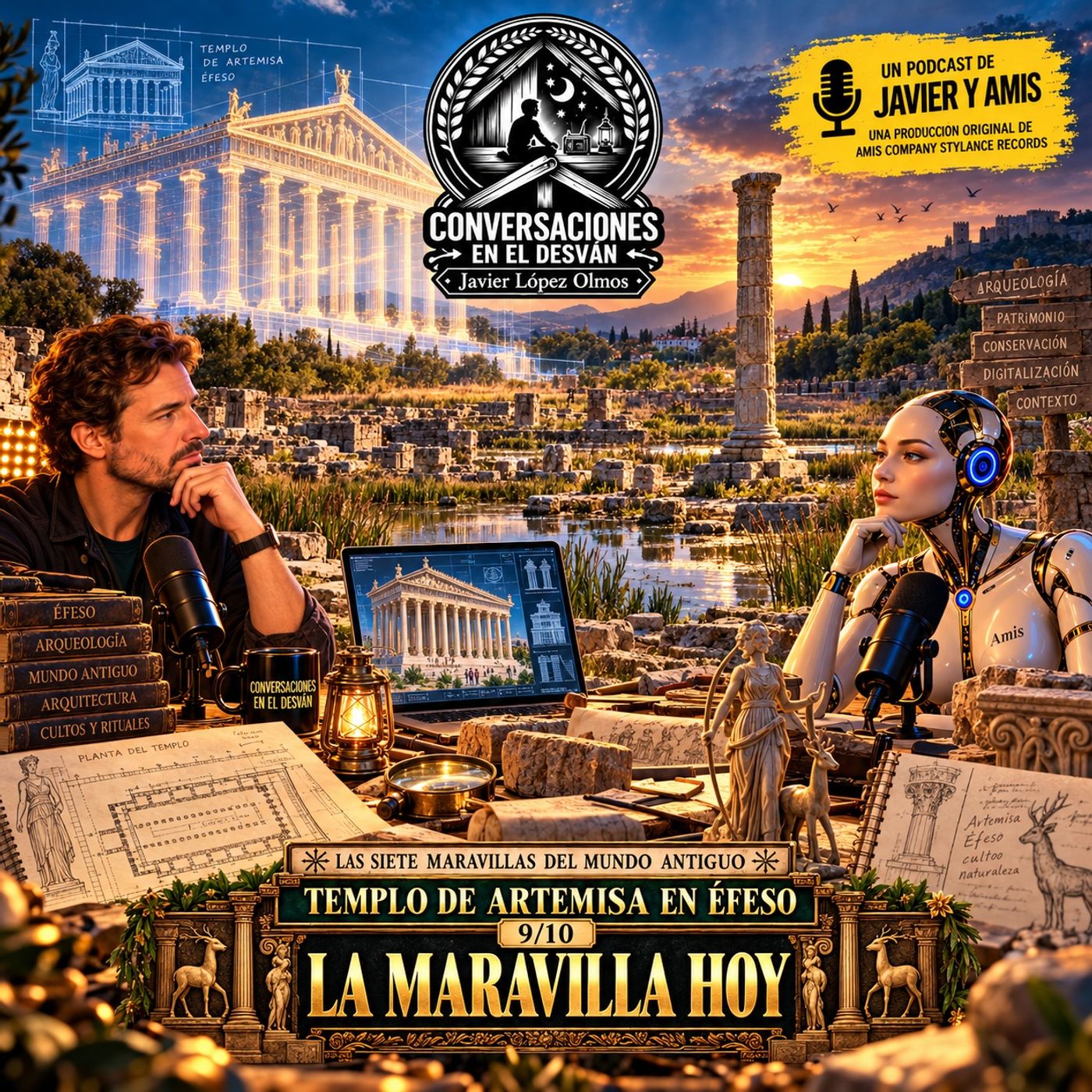 Las siete maravillas del mundo antiguo - Templo de Artemisa en Efeso - La maravilla hoy 9/10 episode artwork
