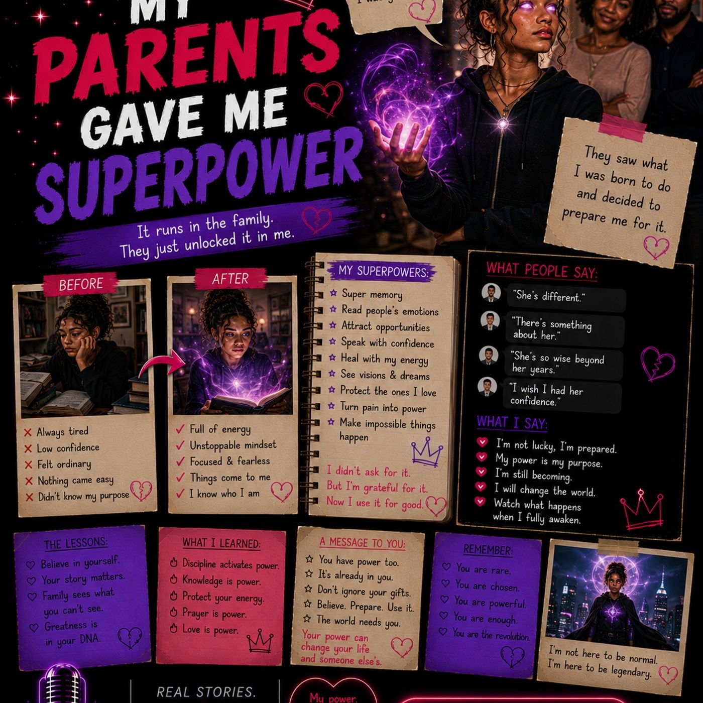 My Parents Gave Me Superpower|Like and subscribe💕 episode artwork