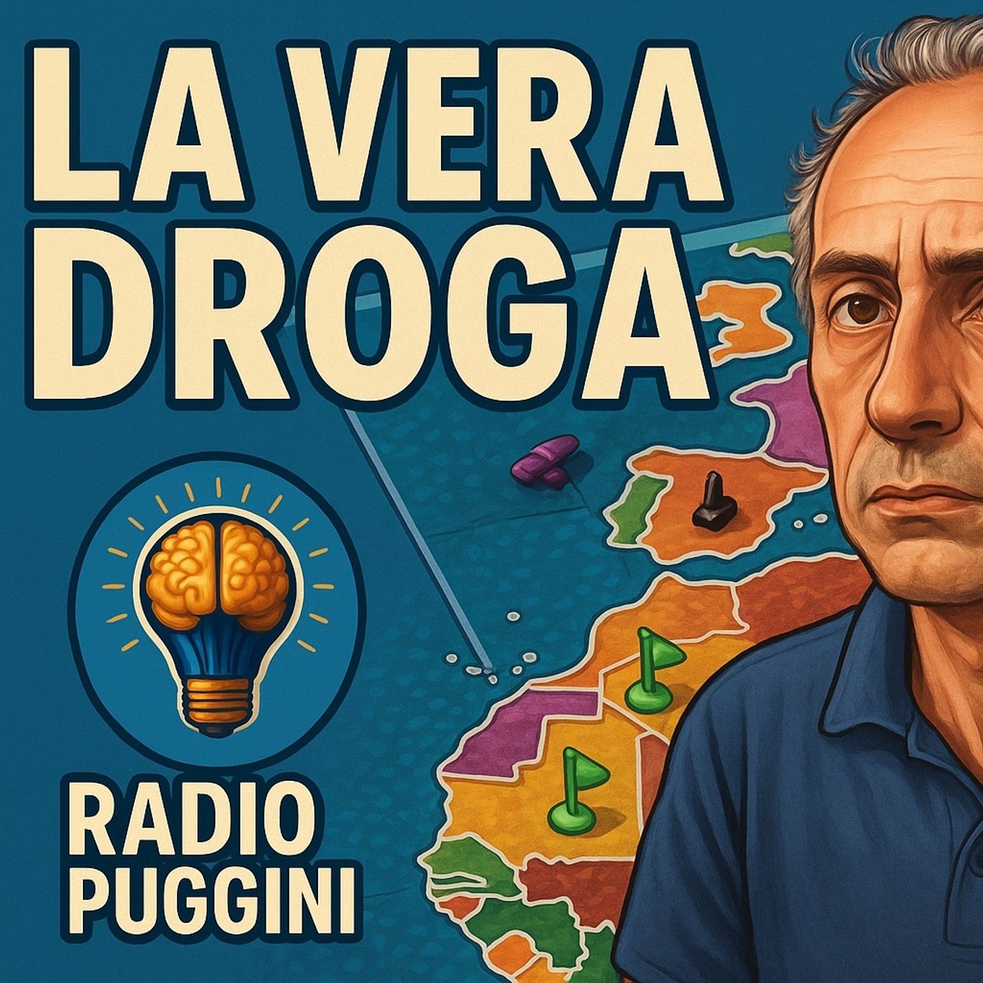 Marco Travaglio - La vera droga | Commento Editoriale Radio Puggini 14 maggio 2025 episode artwork