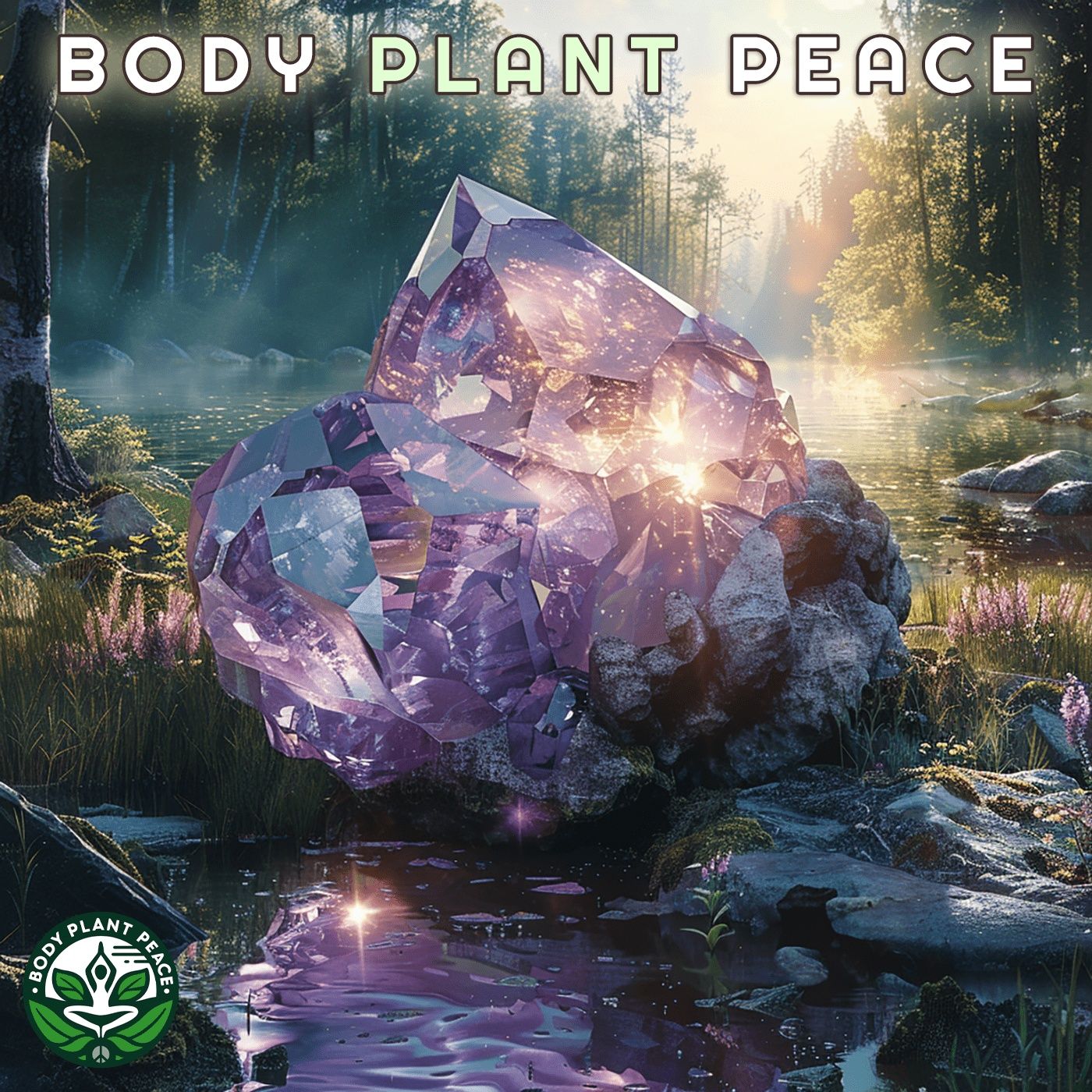 Amethyst Gemstone for Weight Loss Creative Visualization Vision Work Guided Meditation - With Ambient Music episode artwork