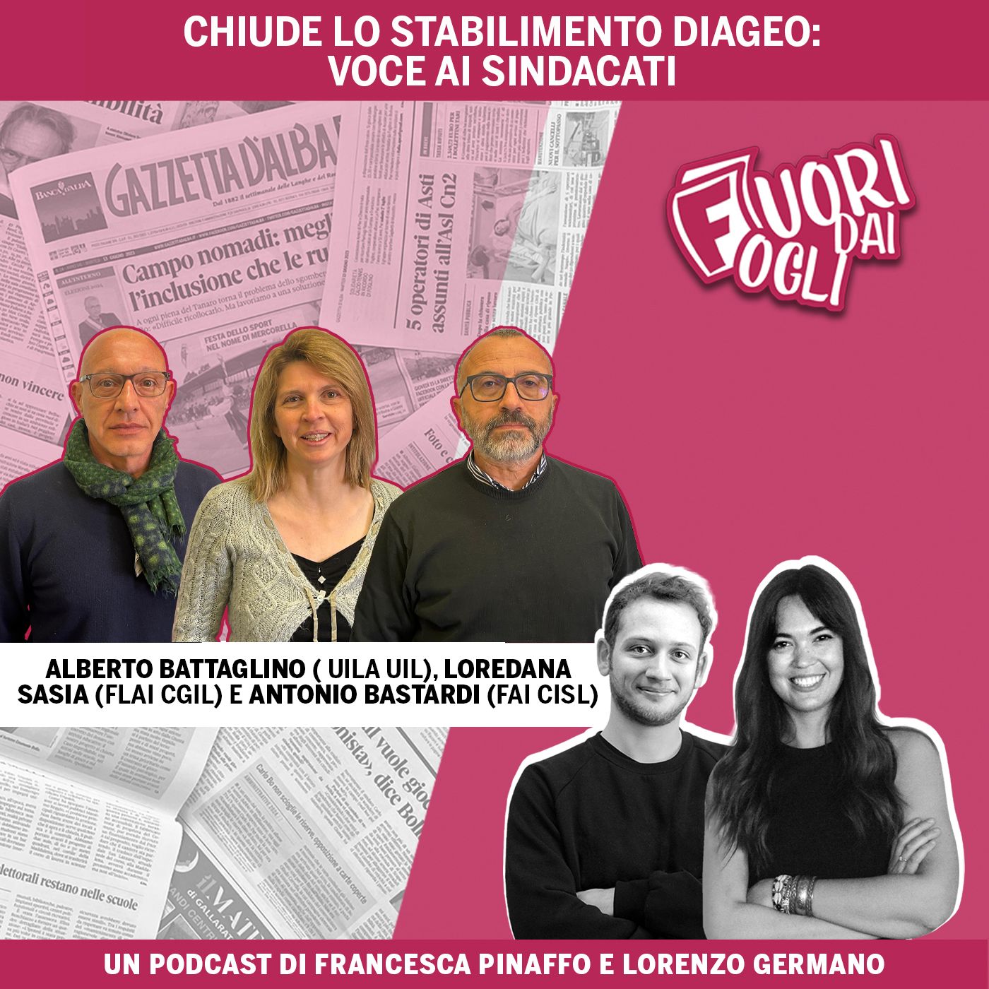 Fuori dai fogli stagione 2 - Chiude lo stabilimento Diageo: voce ai sindacati episode artwork