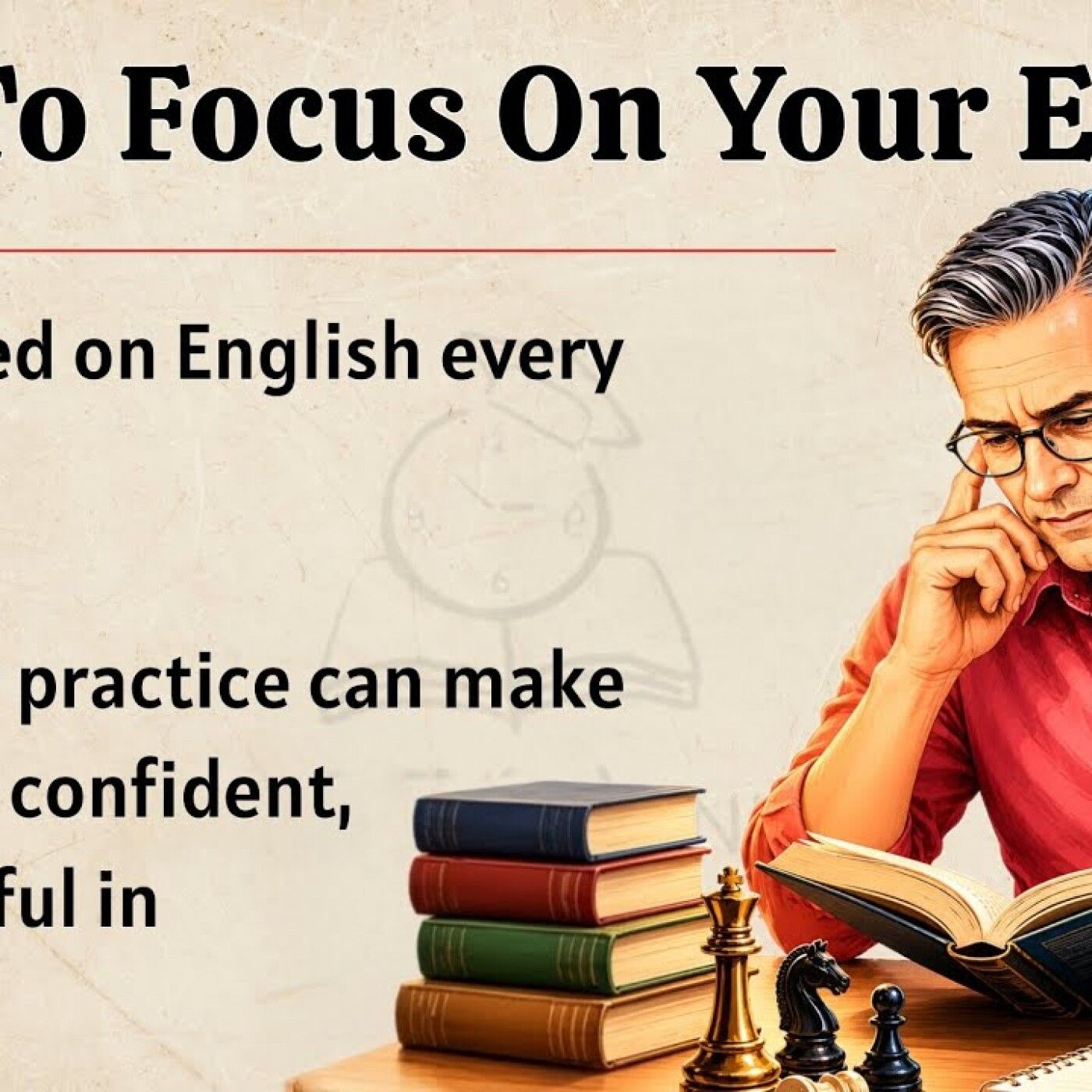 How To Focus On Your English | Powerful Lessons To Speak Fluent English Faster |Improve Your English episode artwork