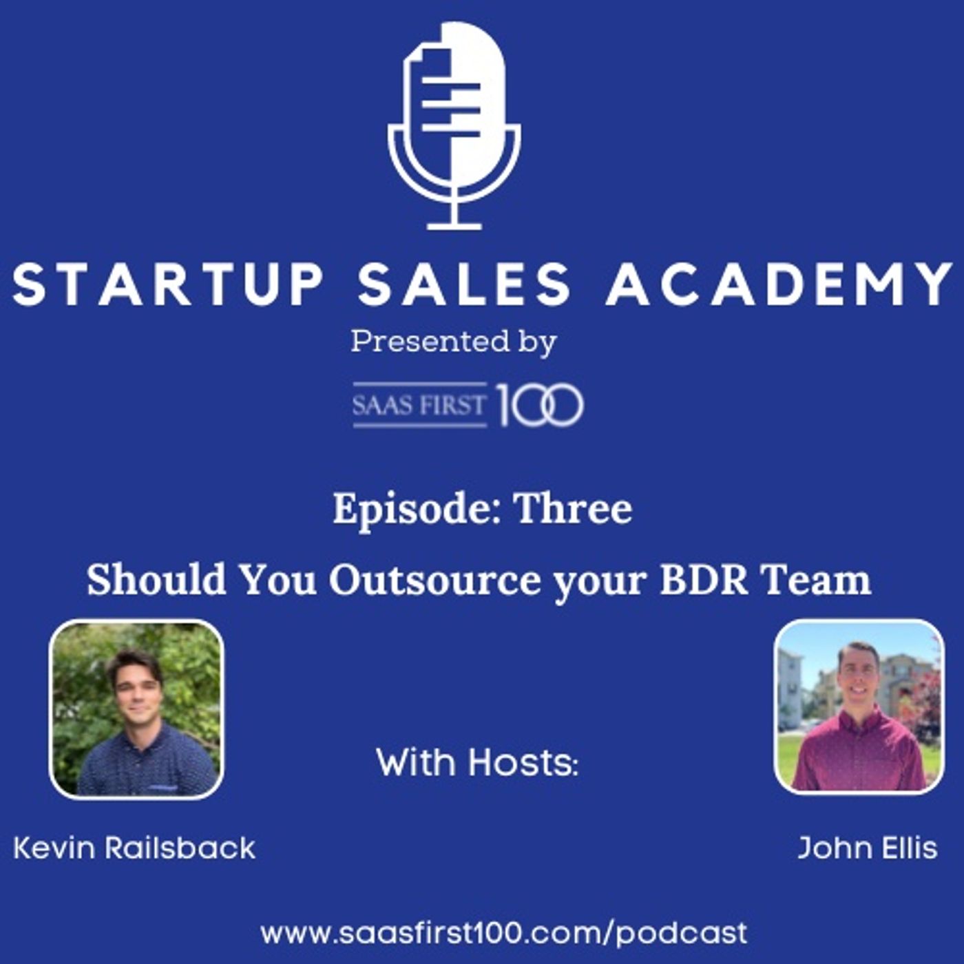 Startup Sales Academy presented by SaaS First 100