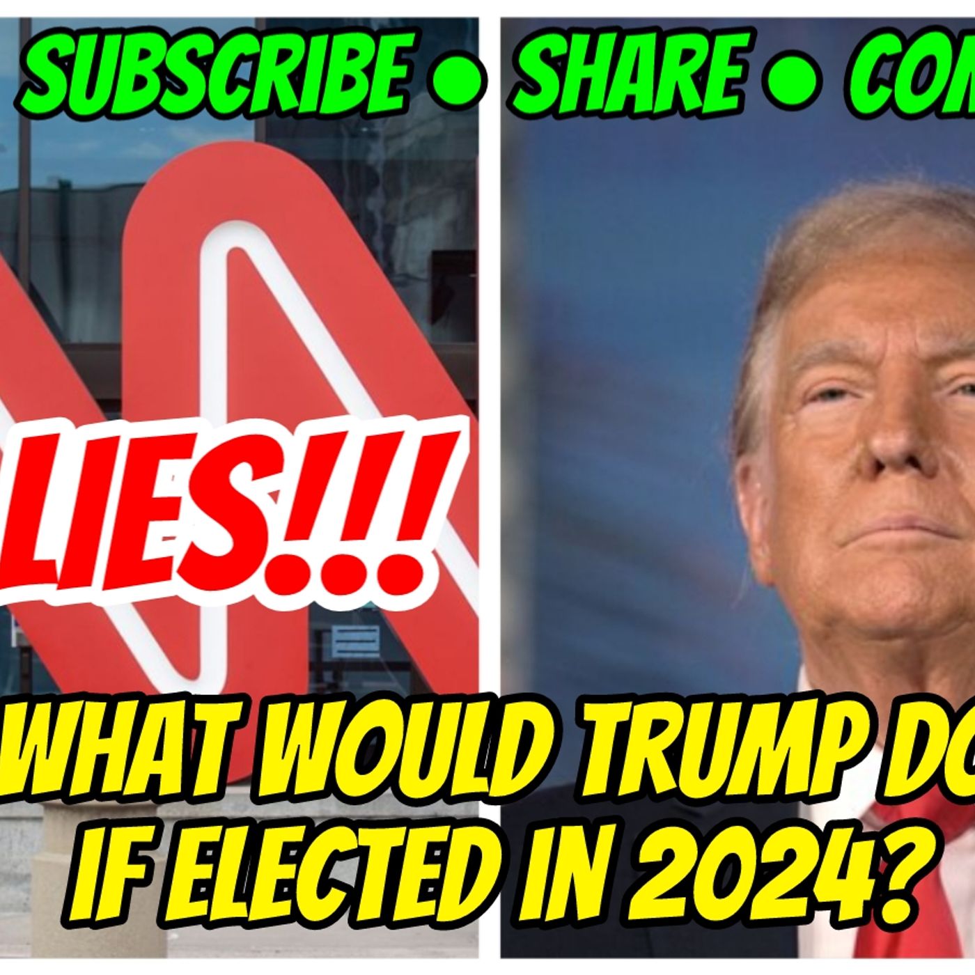 CNN LIES!! What would Trump do if elected in 2024? episode artwork