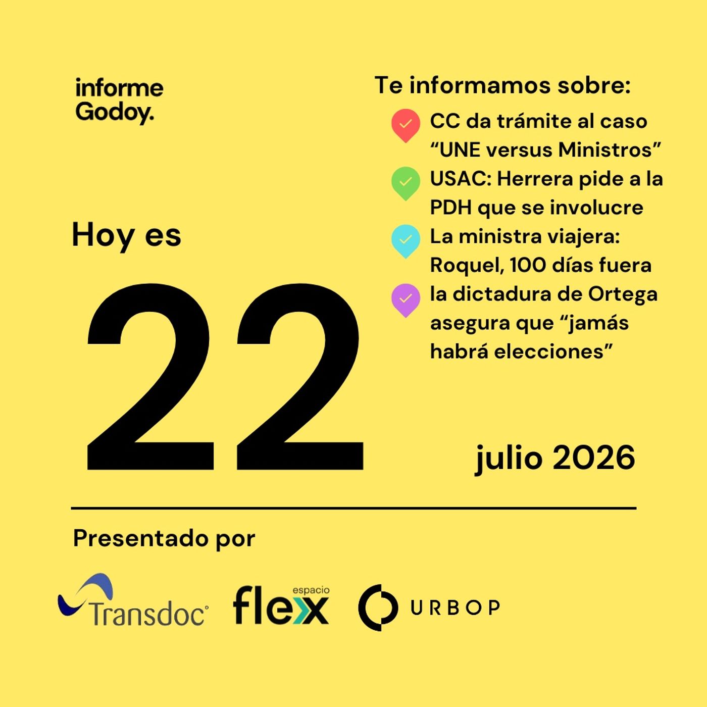22 de julio 2026 episode artwork