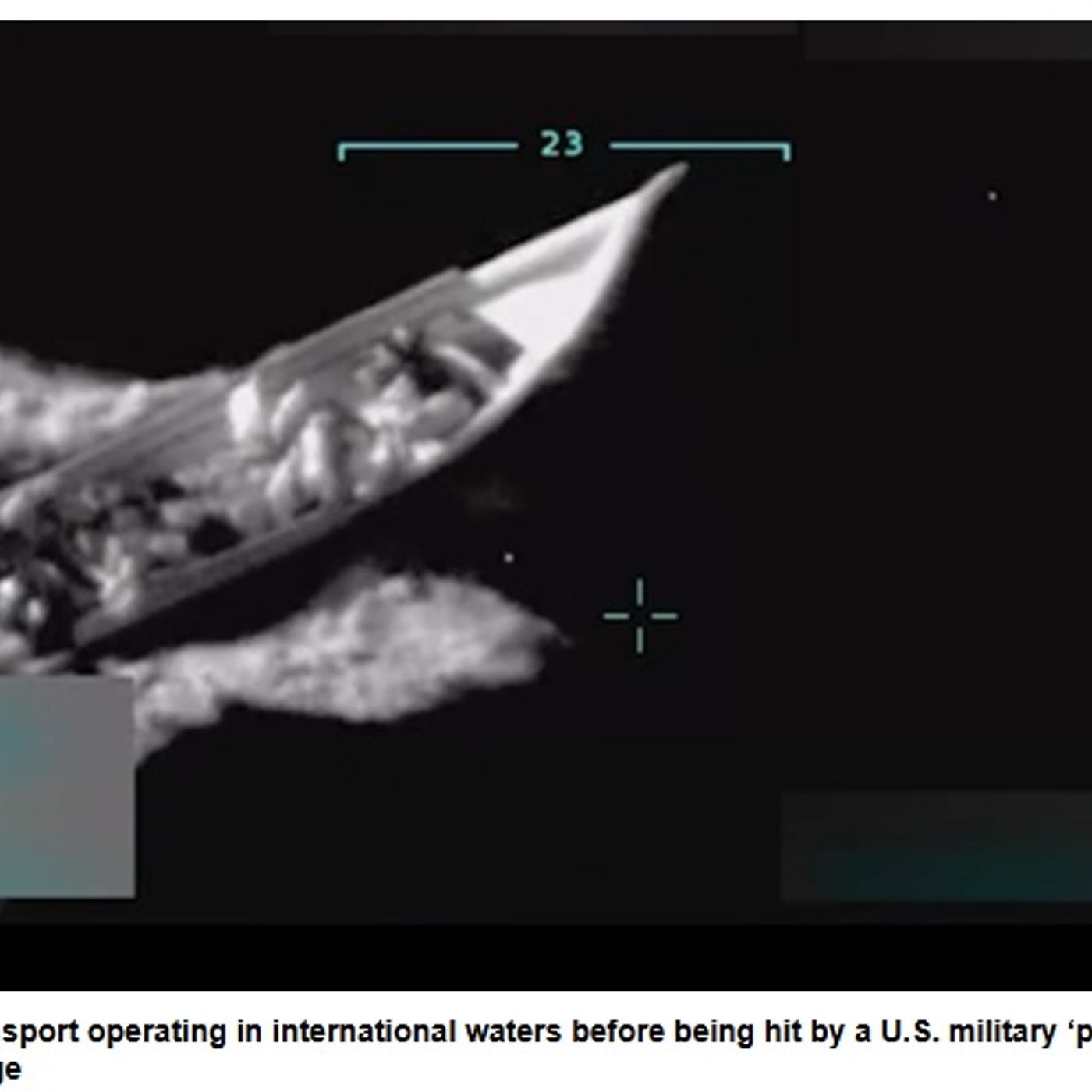 Drug Boat Blast Drug Boat Blast