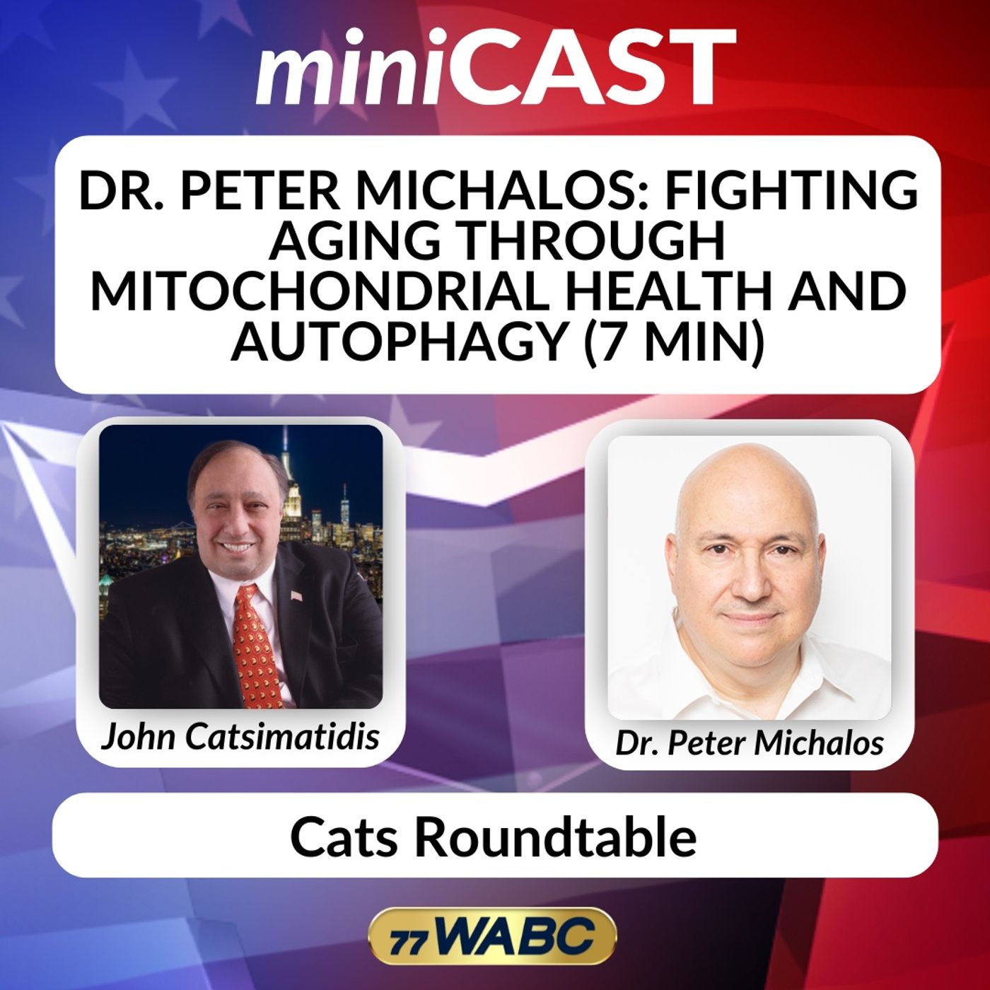 Dr. Peter Michalos: Fighting Aging Through Mitochondrial Health and Autophagy (7 min) episode artwork