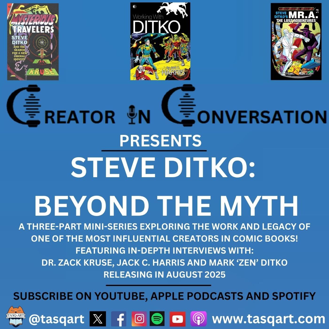 Steve Ditko: Beyond The Myth- Official Trailer [Three-Part Miniseries] episode artwork