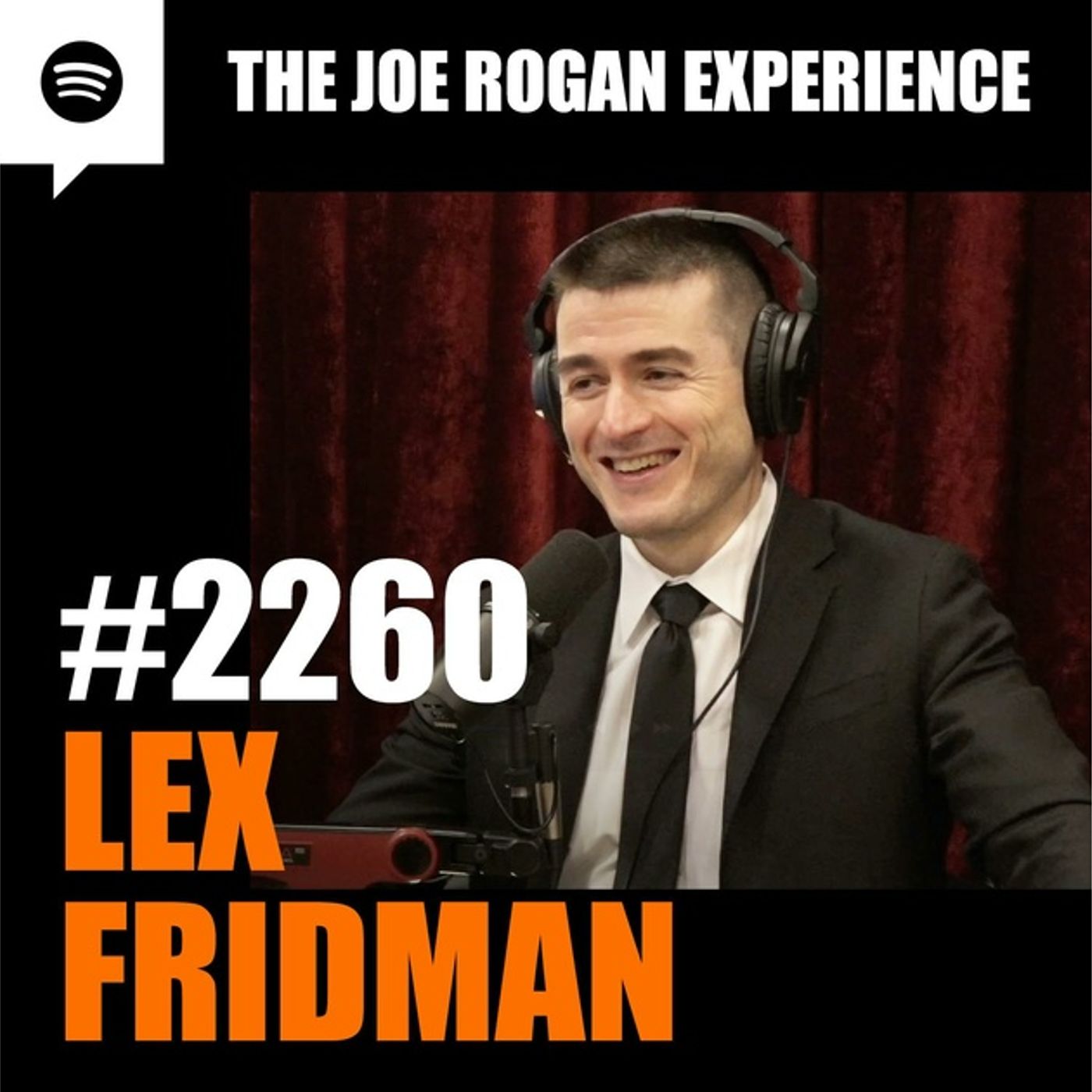 2260 - Lex Fridman - The Joe Rogan Experience episode artwork