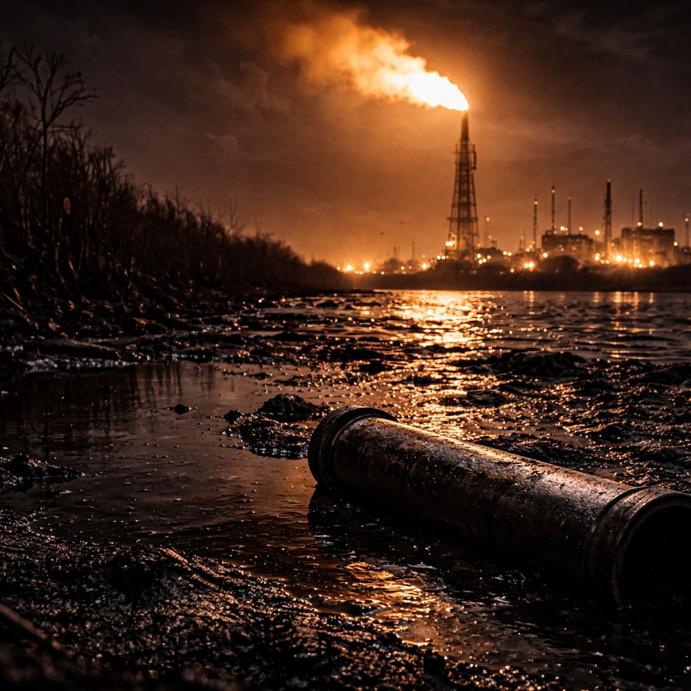 The Port Harcourt Gas-Flare Charring episode artwork