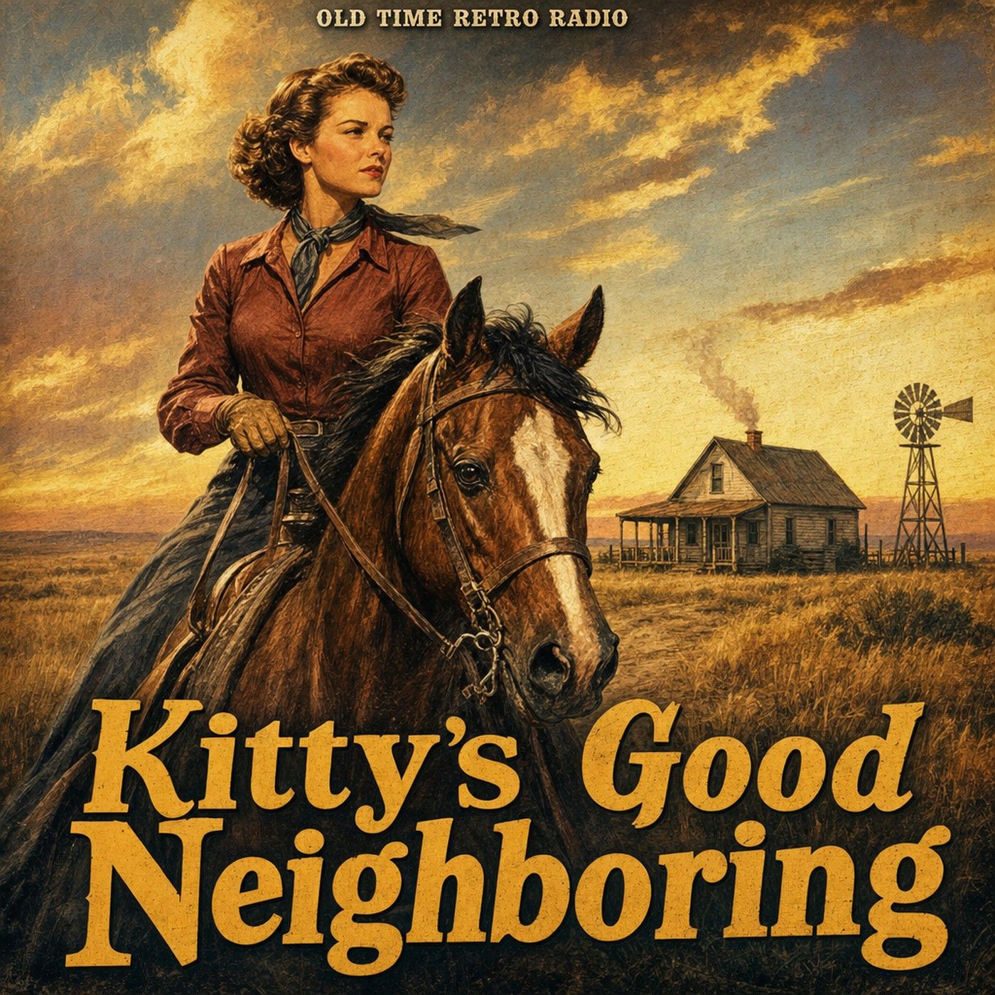 Gunsmoke - "Kitty's Good Neighboring" (1960) episode artwork