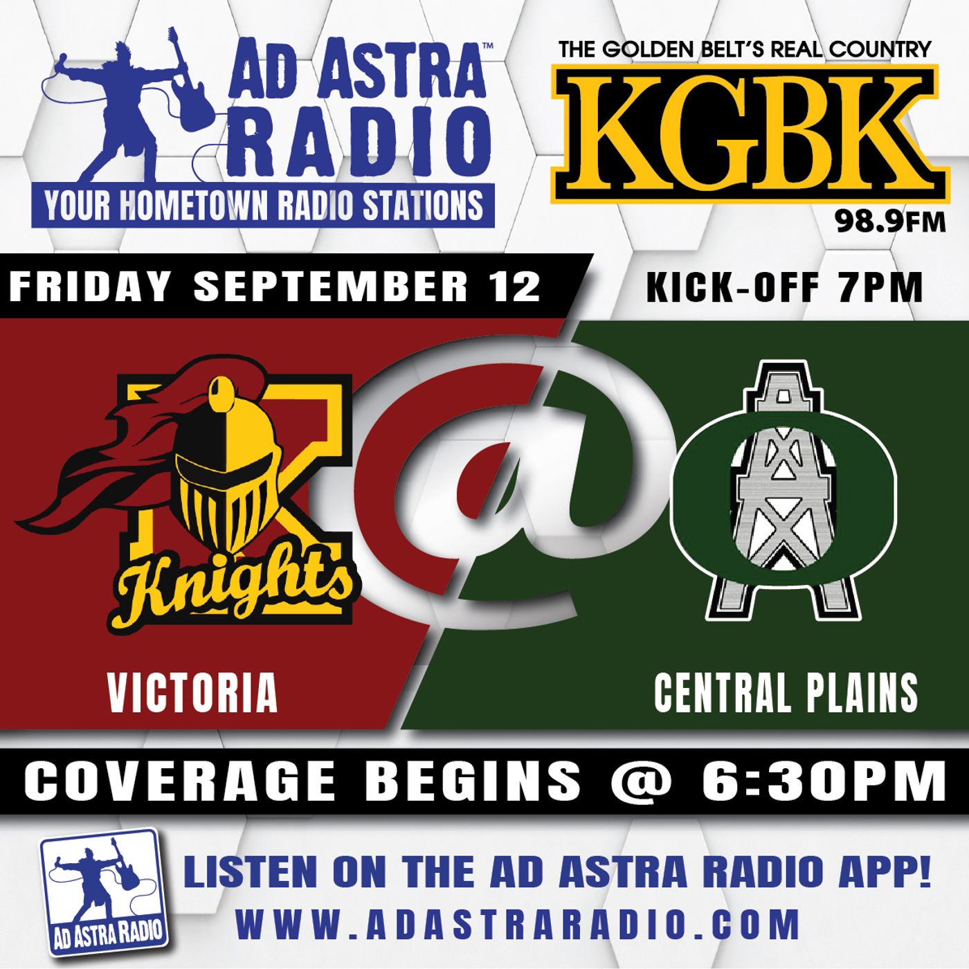 Central Plains Oilers hosts Victoria Knights Football (September 12, 2025) episode artwork
