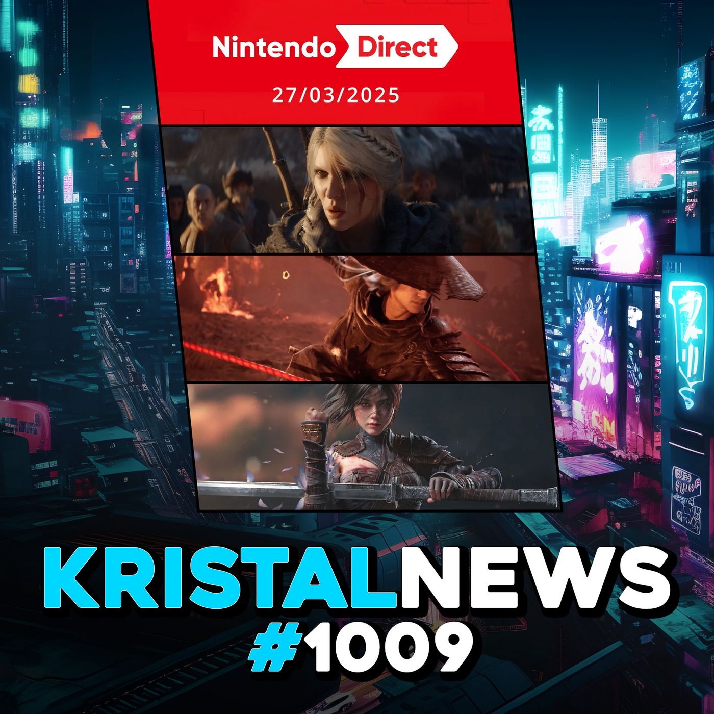 🎙 DOMANI NINTENDO DIRECT. Si, davvero. | THE WITCHER 4 ha un PERIODO DI USCITA ▶ #KristalNews 1009 episode artwork