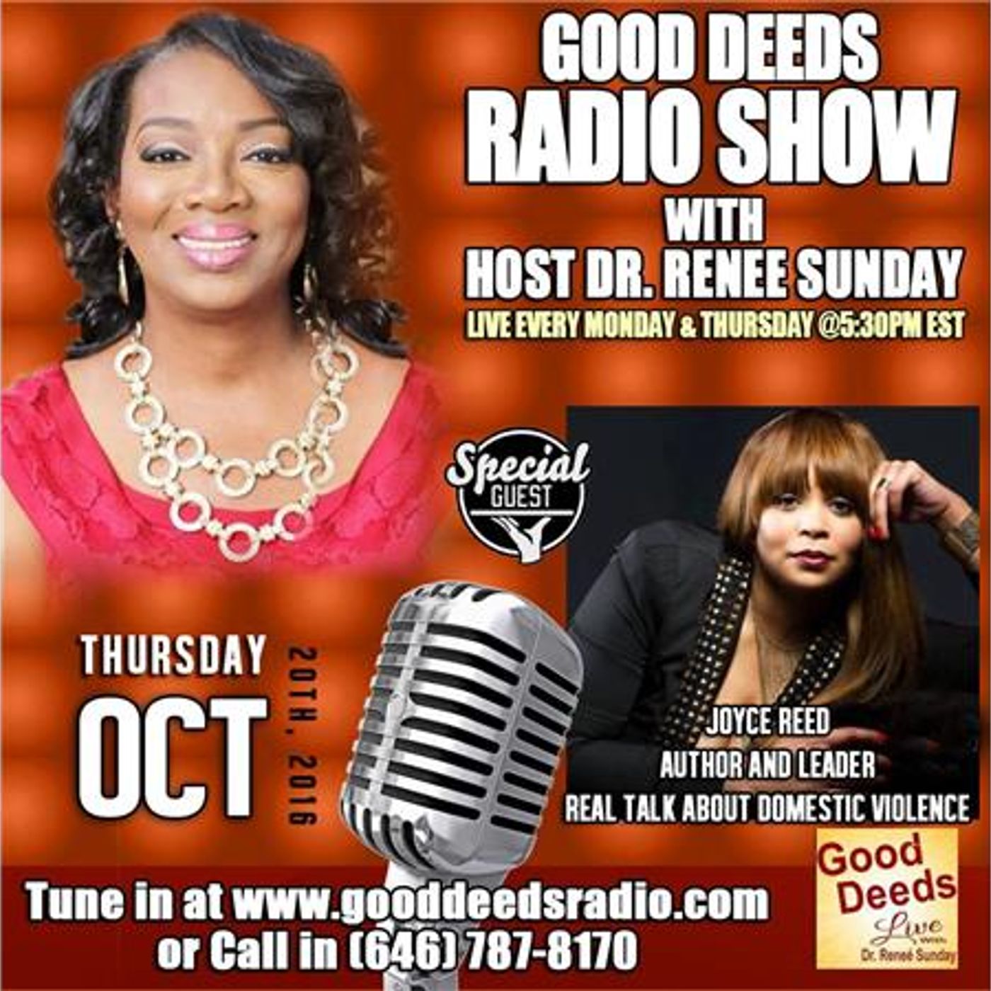 Dr. Renee Sunday\'s show