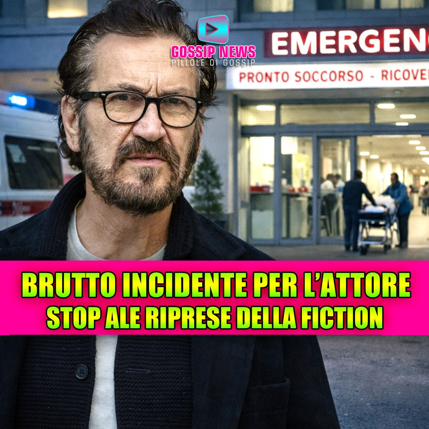 Rocco Schiavone è finito: Giallini in ospedale con una gamba rotta, la serie rischia di non tornare MAI