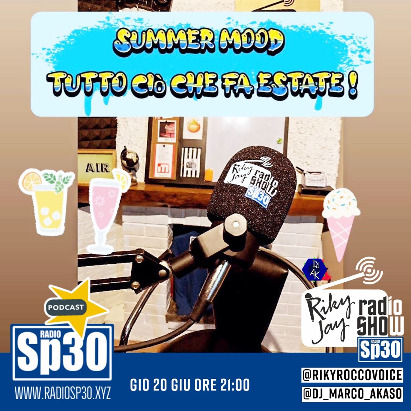 RikyJay Radio Show - ST.5 N.31 - Summer Mood tutto cio che fa estate episode artwork