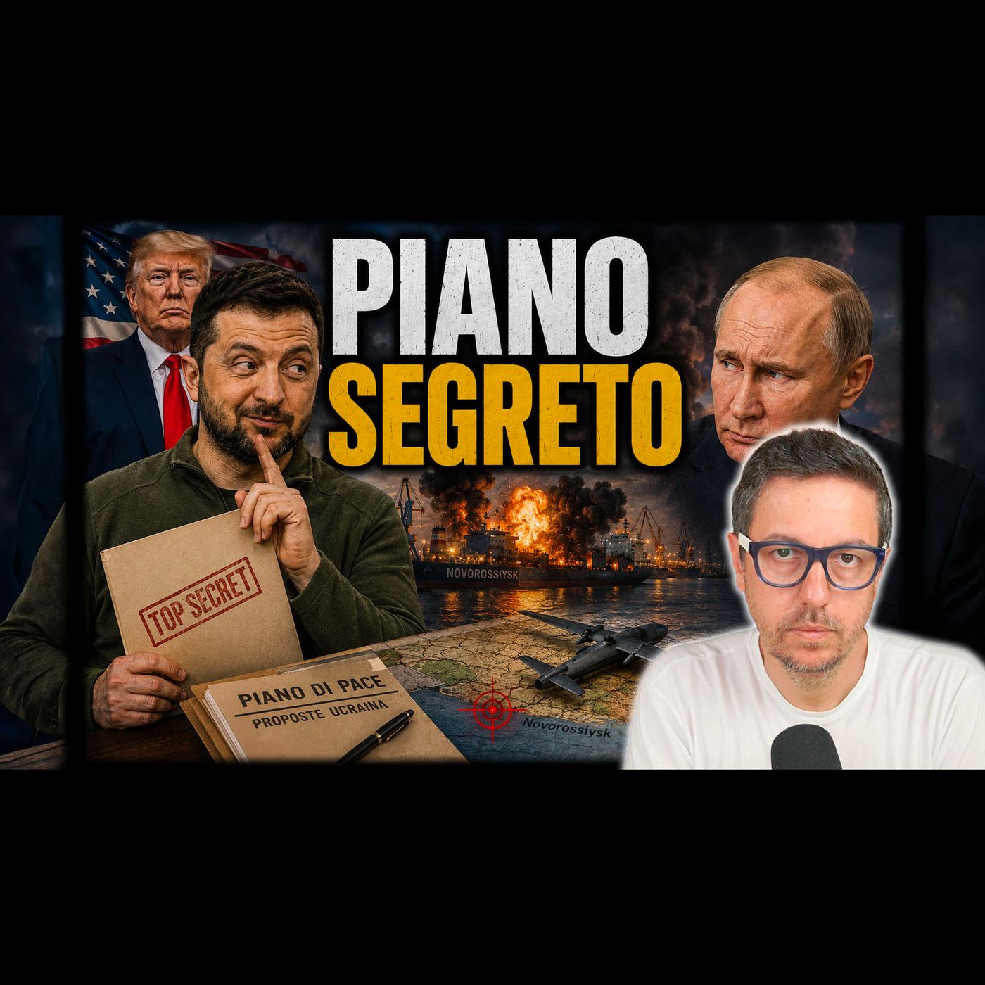 NUOVO “PIANO DI PACE” SEGRETO DI ZELENSKY. MA COSA PREVEDE? episode artwork