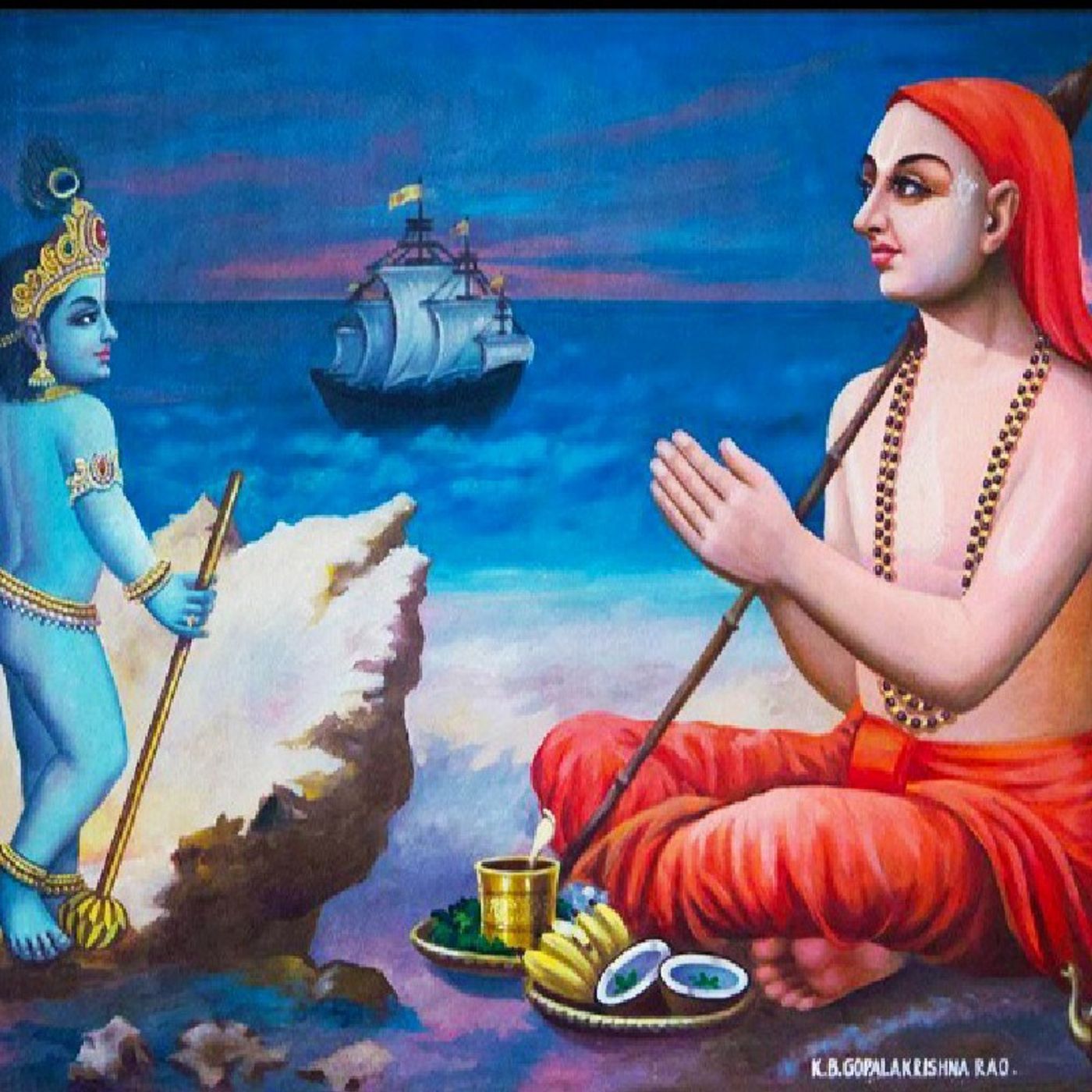 Krishna Madhav Dasa\'s show