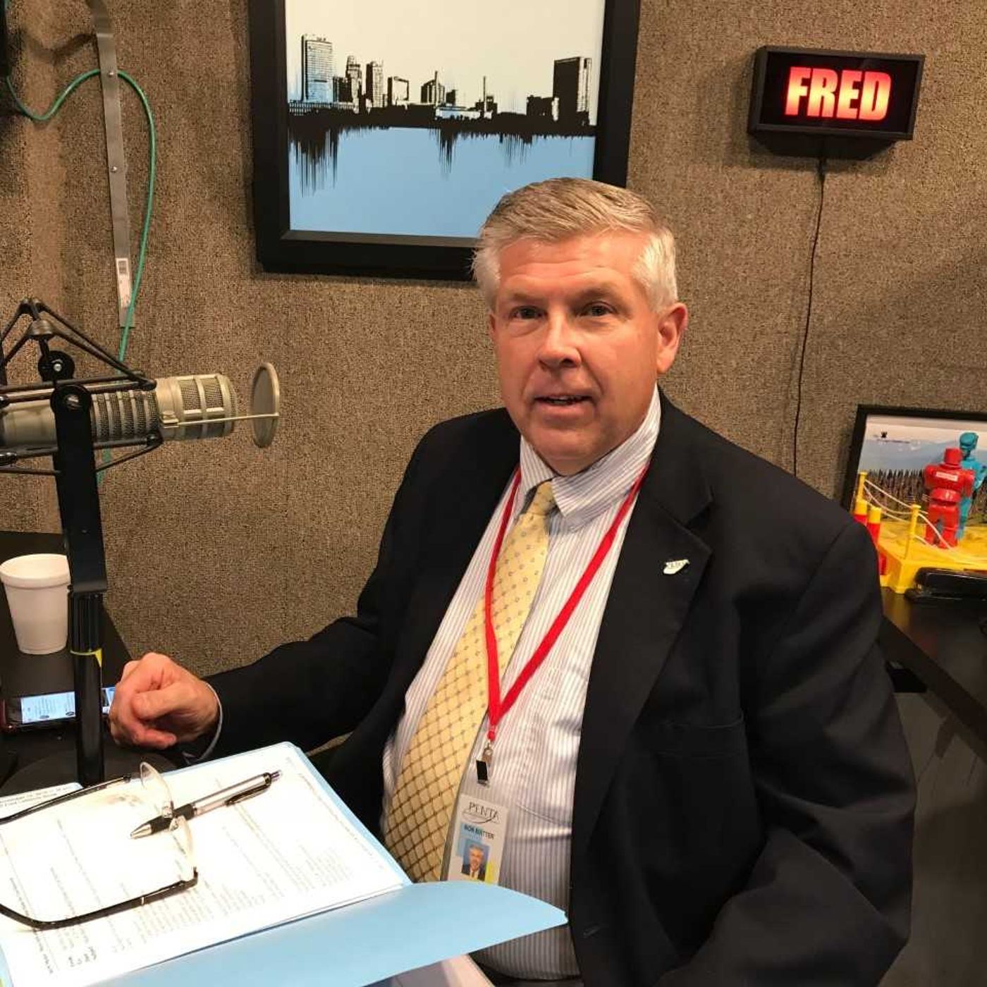 Fred LeFebvre and the Morning News
