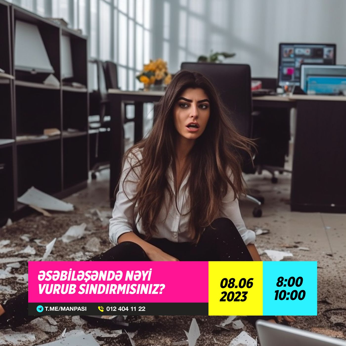 Əsəbiləşəndə nəyi vurub sındırmısınız? 08.06.2023