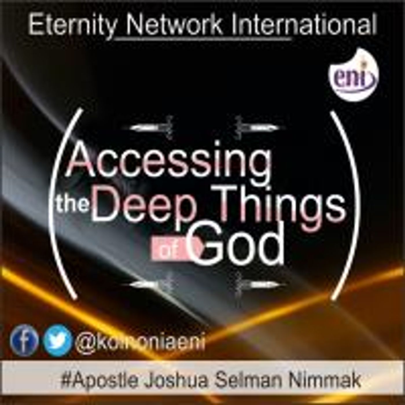 Accessing the Deep Things of God Koinonia