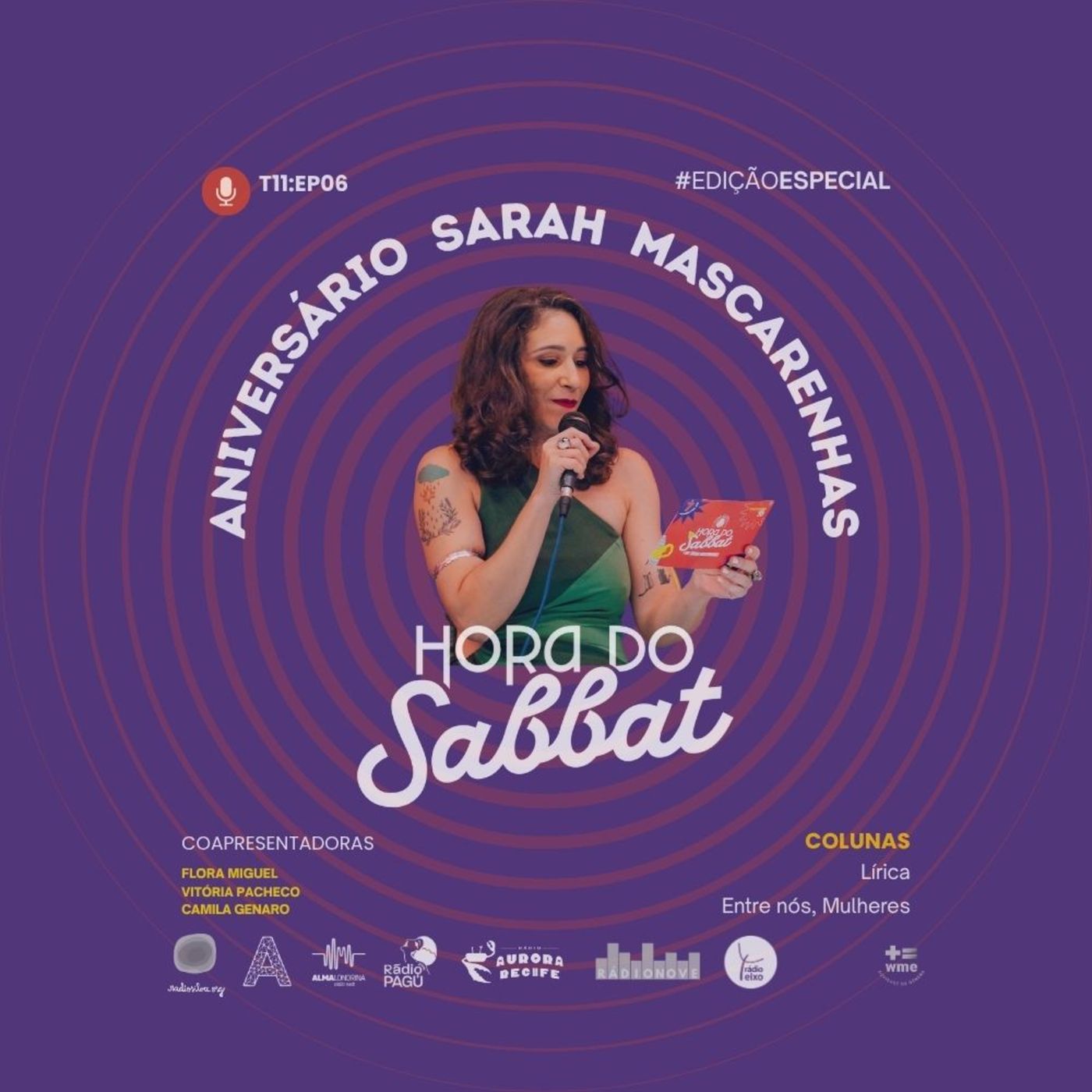 T11 EP6 - ESPECIAL ANIVERSÁRIO SARAH MASCARENHAS episode artwork