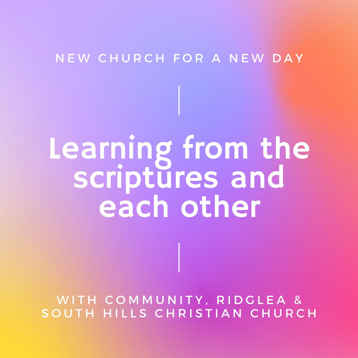 New Church for a New Day