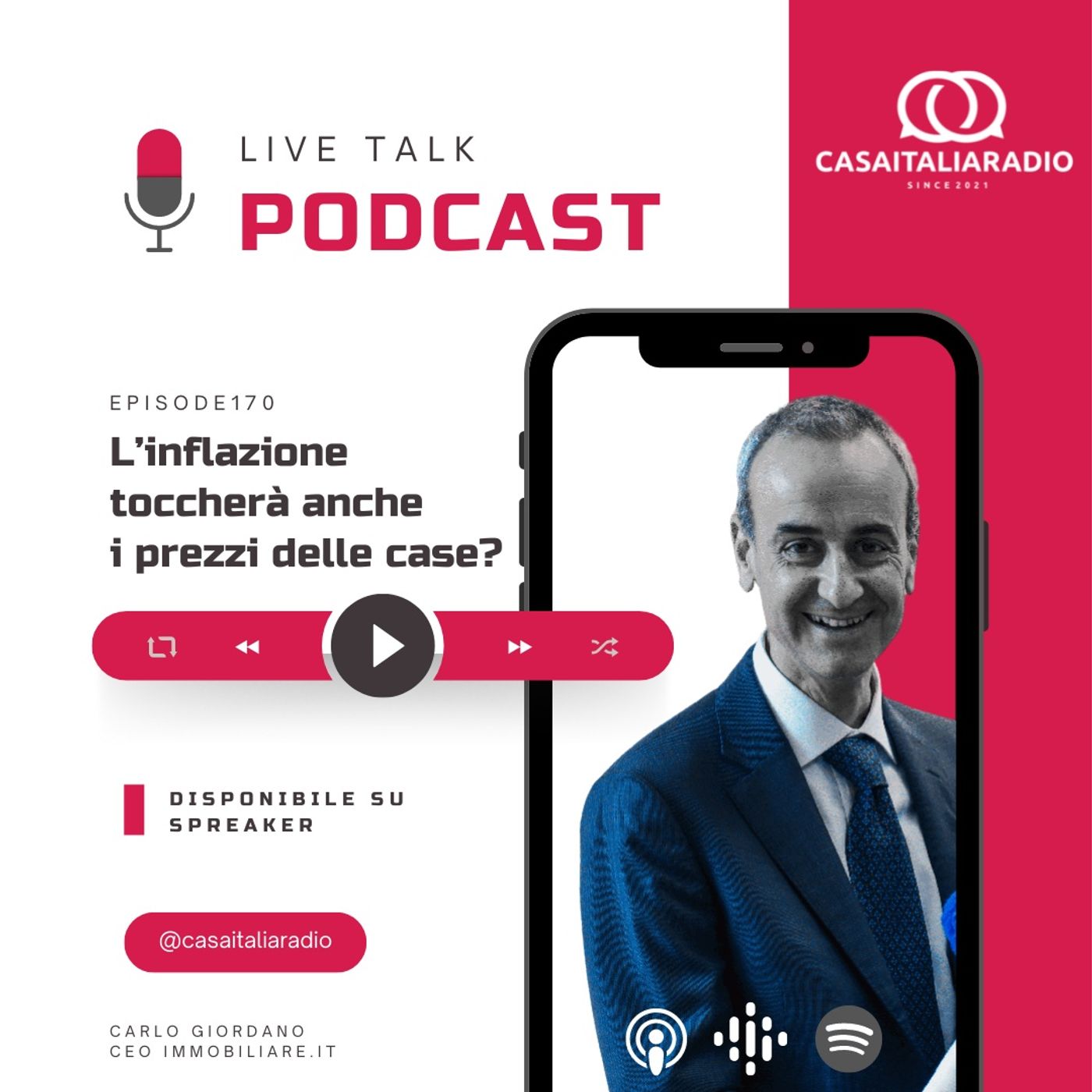 BM - Puntata N. 170 - L'inflazione toccherà anche i prezzi delle case? episode artwork