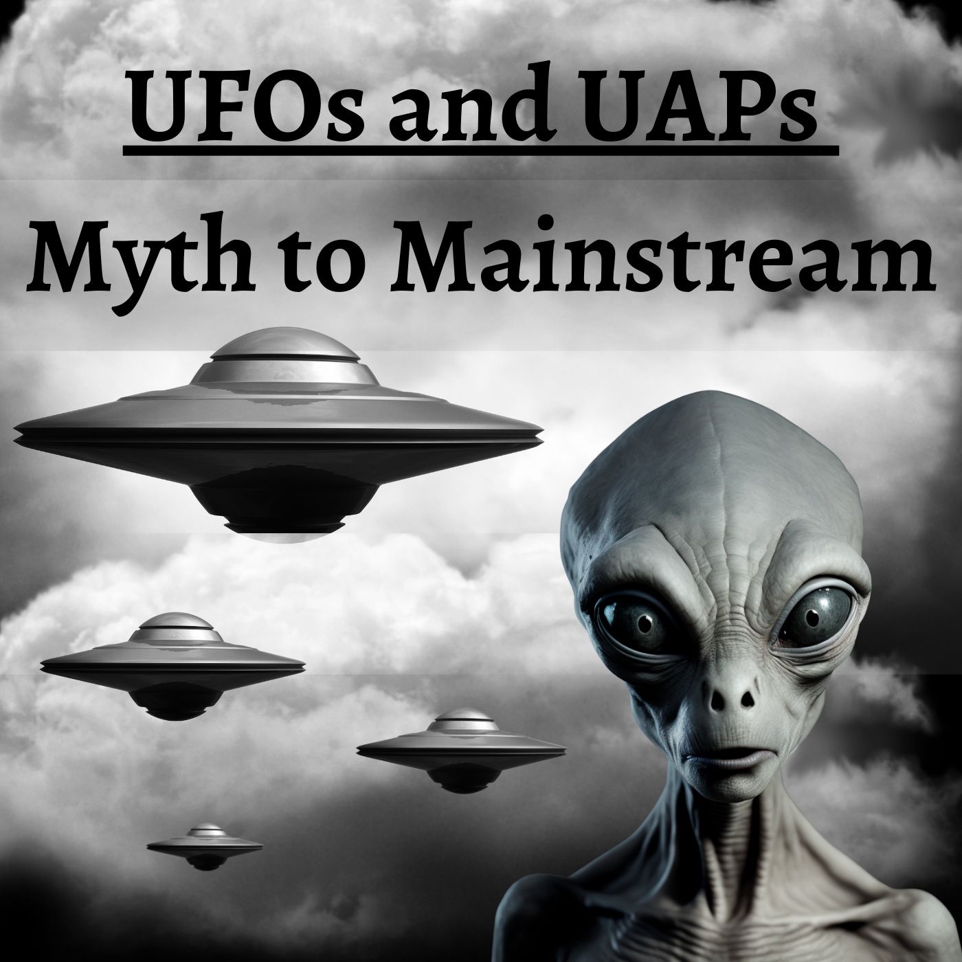 UFOs and UAPs - From Myth to Mainstream podcast artwork