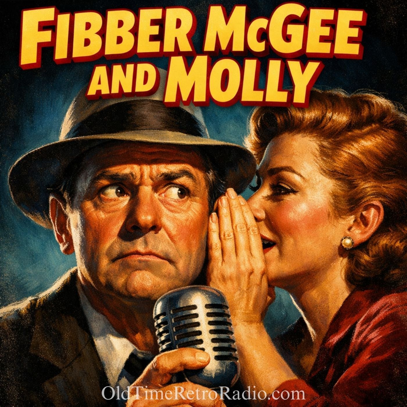 Fibber McGee and Molly - Fmm Teenys Missing Dog [episode 380] Broadcast 11/30/1943 episode artwork