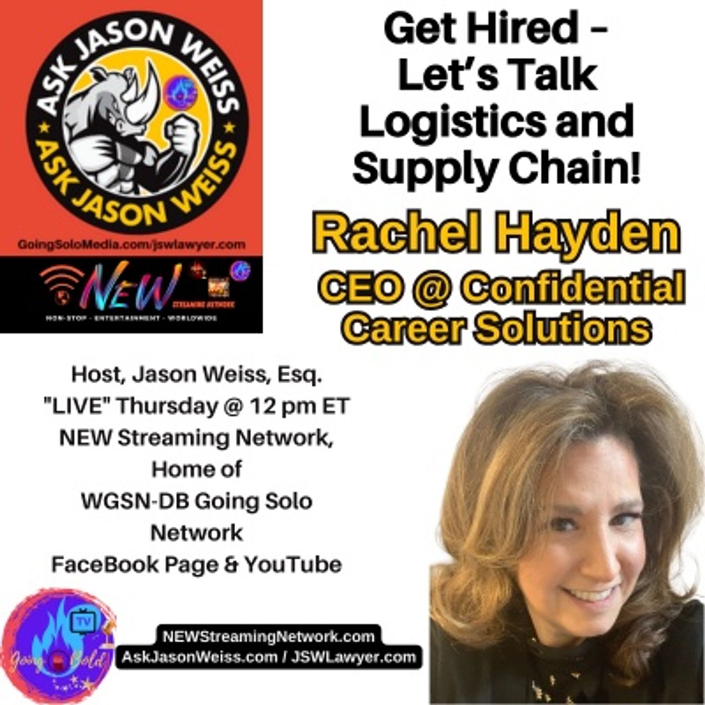 Get Hired Let's Talk Logistics and Supply Chain!