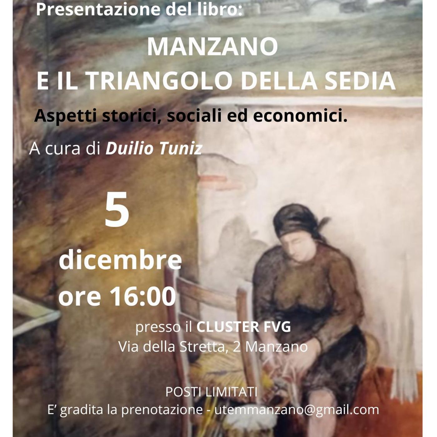 MANZANO - Nel cuore del distretto della sedia: il nuovo libro di Duilio Tuniz podcast artwork