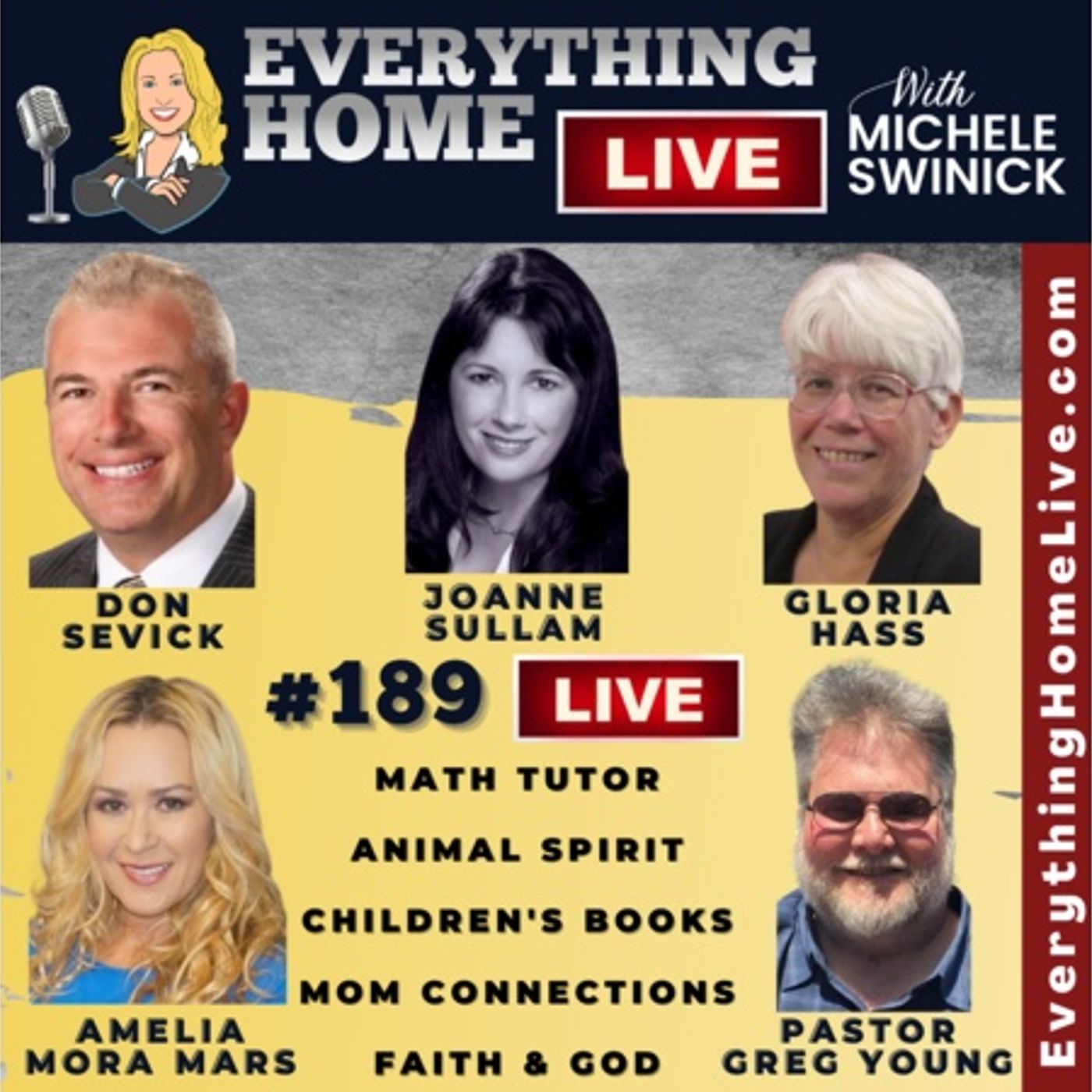 189 LIVE: Math Tutor, Animal Spirit, Children's Books, Mom Connections, Faith episode artwork