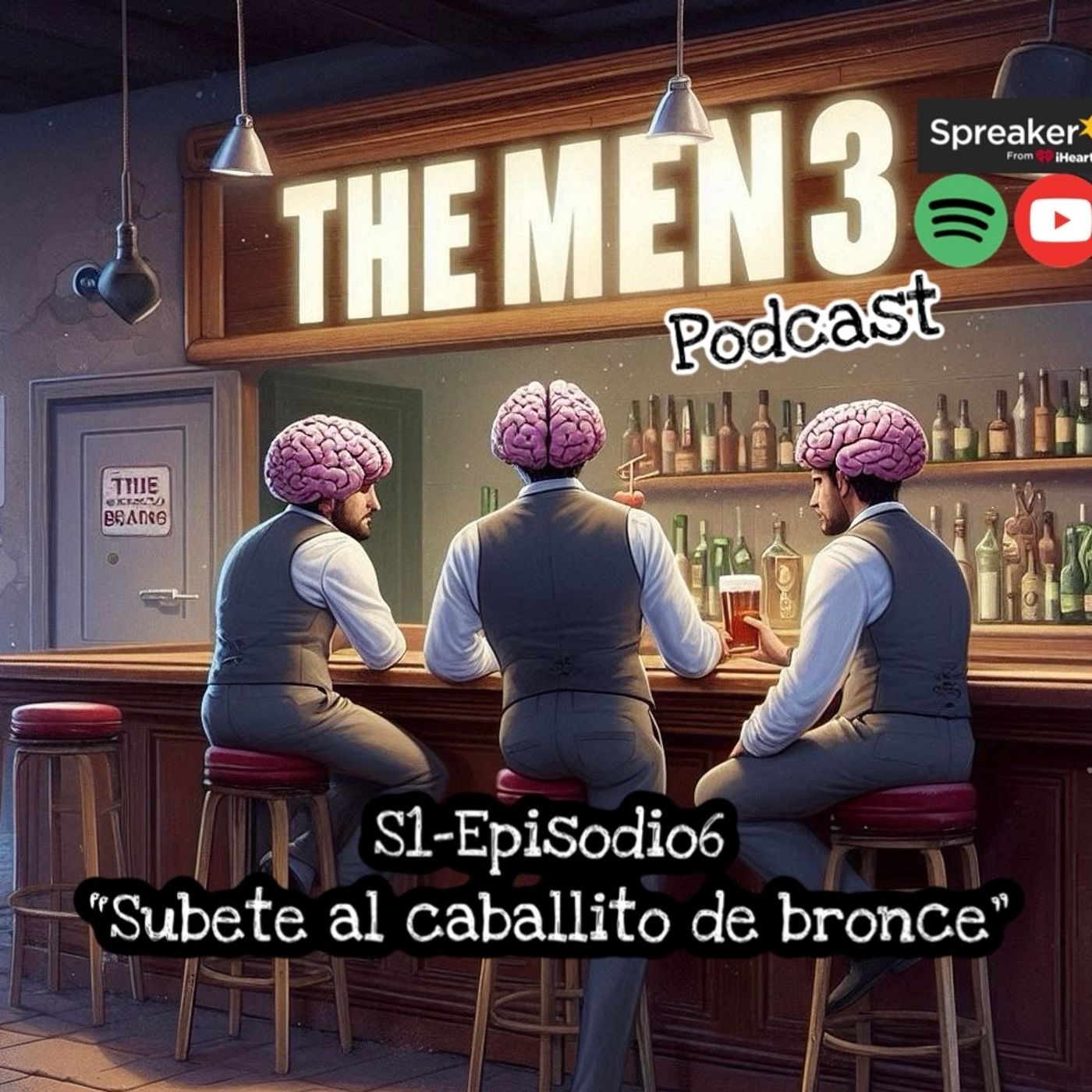 The Men3 S1 E6: Subete al caballito de bronce episode artwork