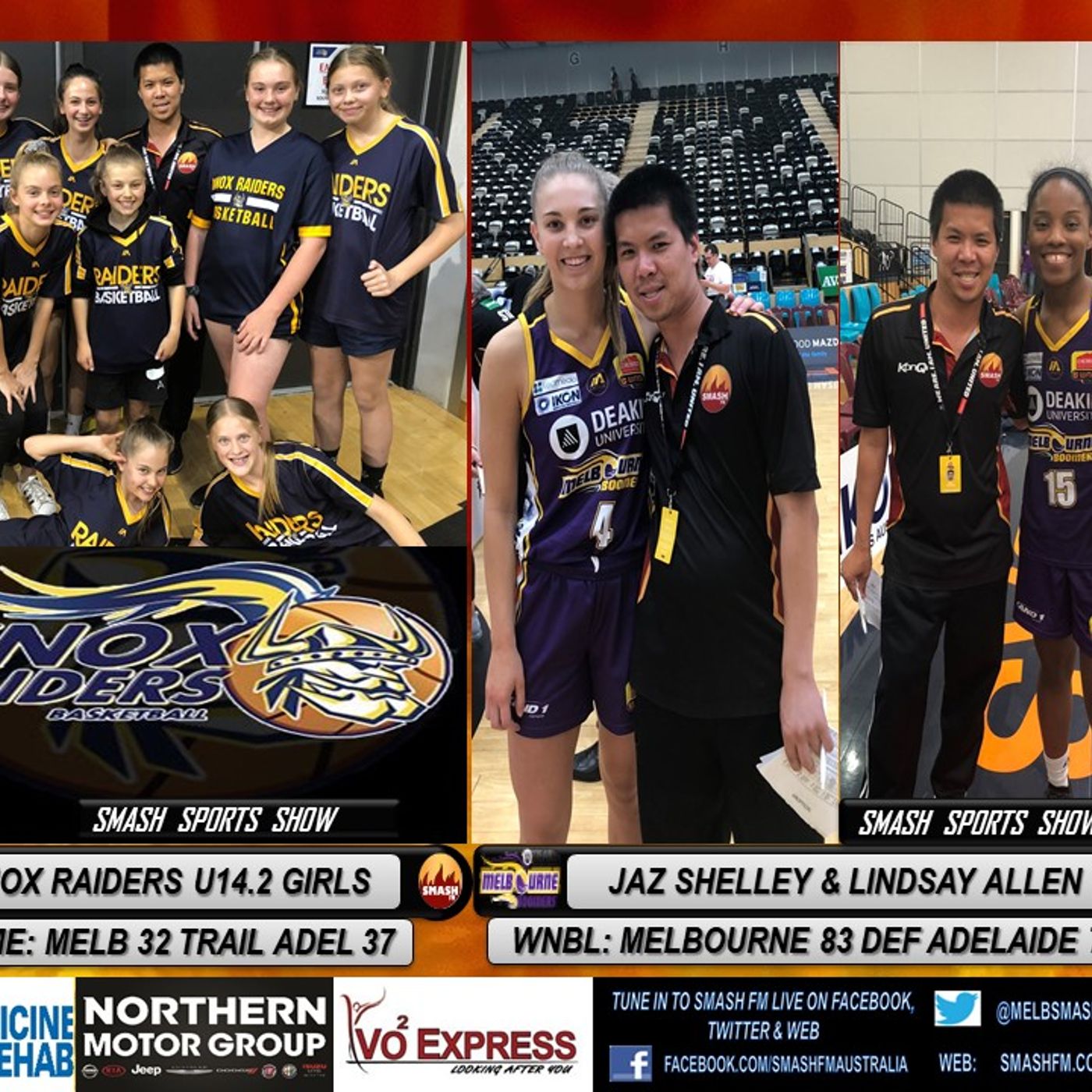 SSS: Melbourne Boomers WNBL & Knox Raiders U14.2 Girls Basketball Team 161218 episode artwork