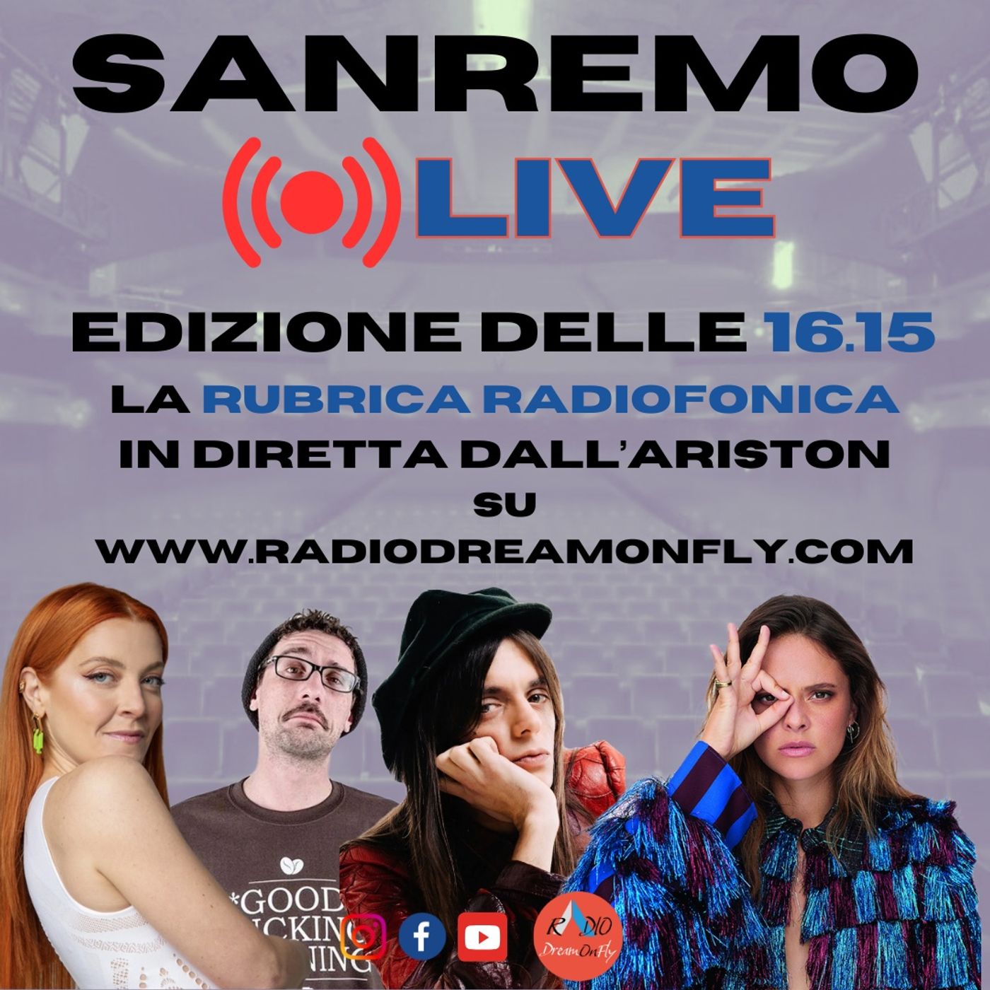 SANREMO LIVE Edizione delle 16.15 di Martedì 11 Febbraio 2025