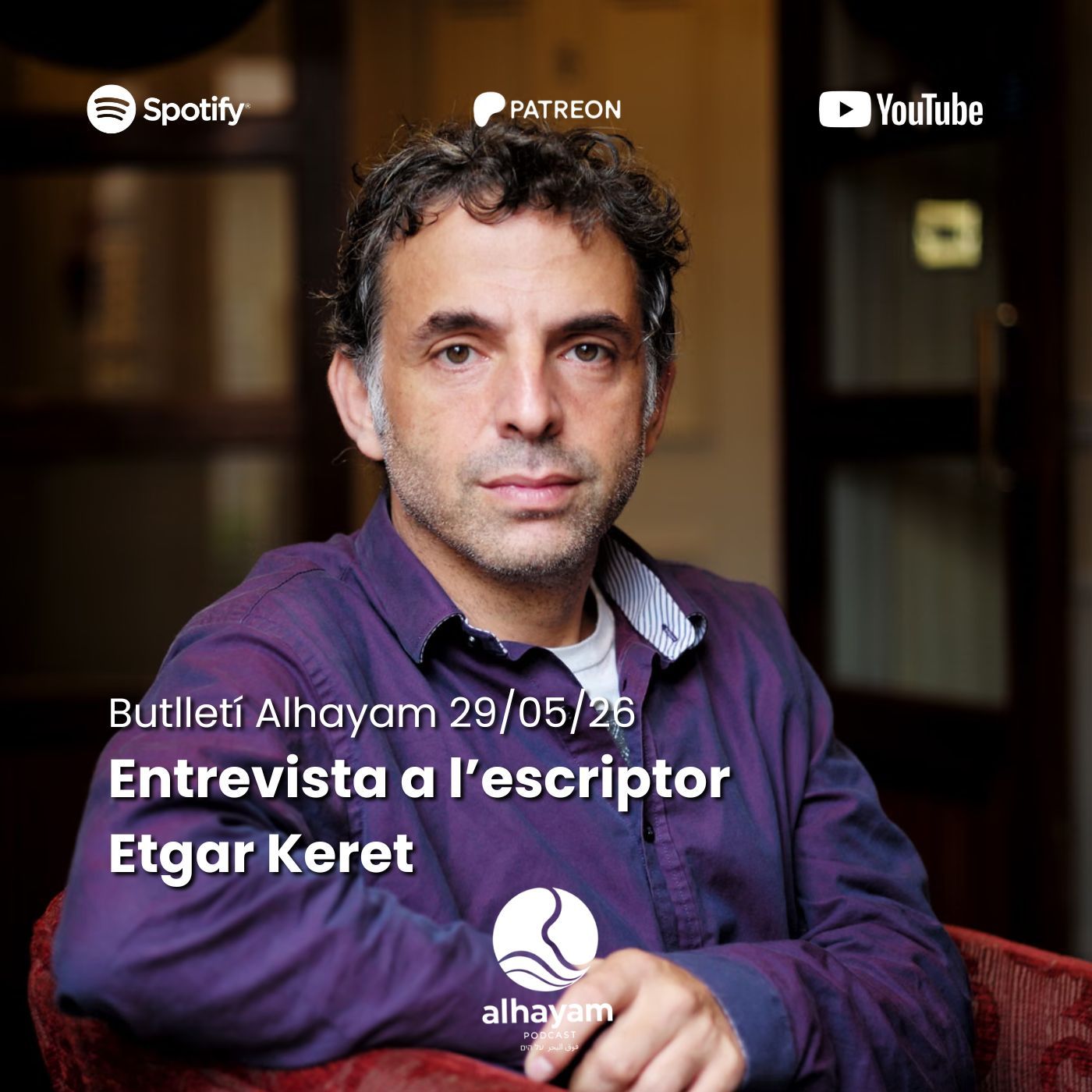 Butlletí 29/05/26: Entrevista a l'escriptor Etgar Keret episode artwork