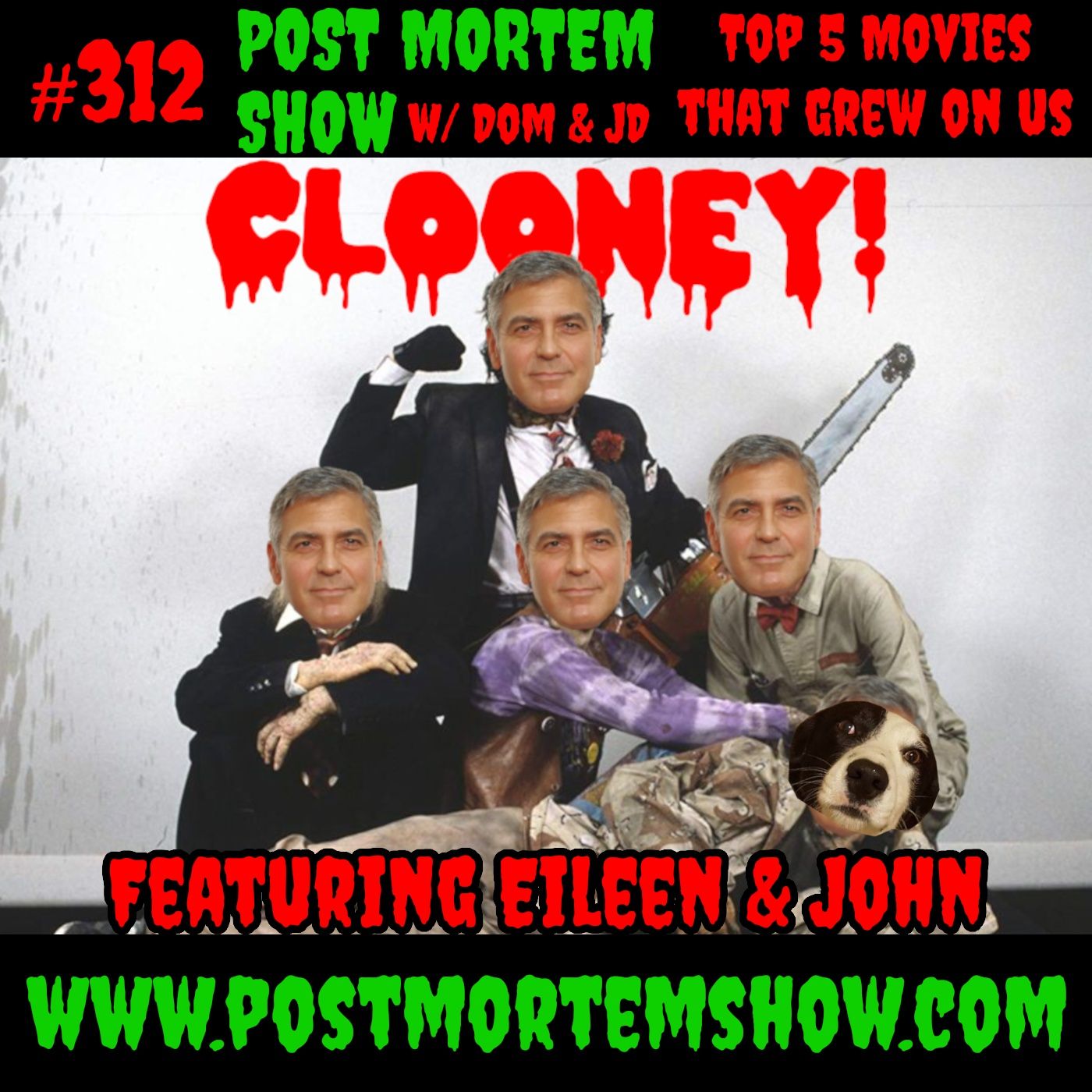 e312 - CLOONEY! (Top 5 Movies That Grew on Us w/ Eileen & John) episode artwork