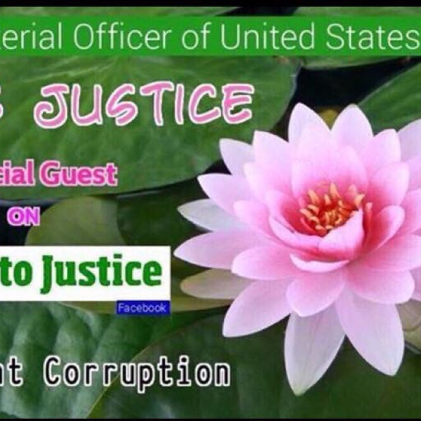 LUNCH WITH LOTUS JUSTICE JUNE 9, 2018 episode artwork