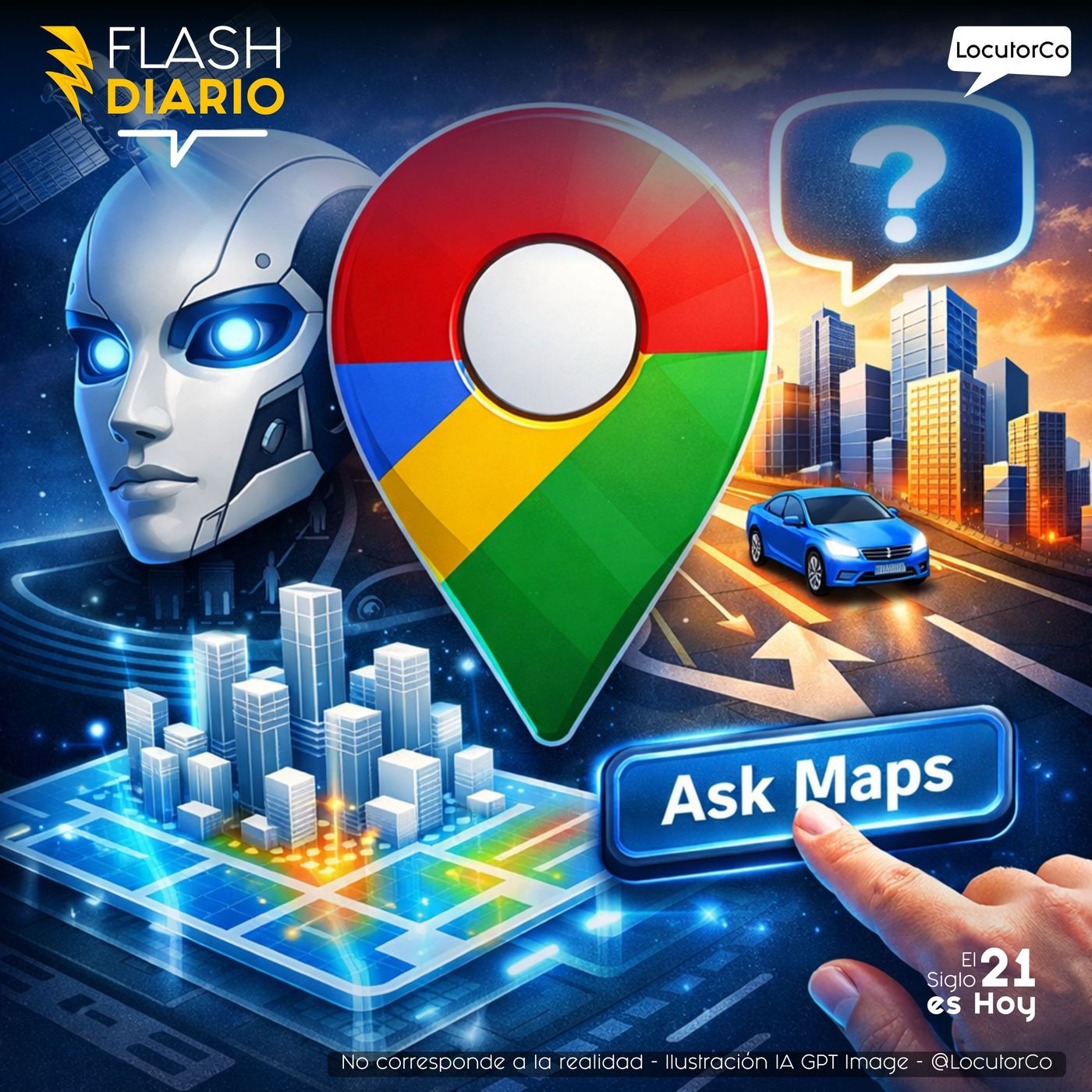 El mayor rediseño de Google Maps