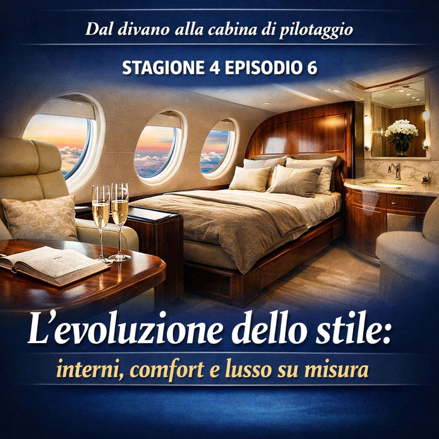 EP.6 - La storia dei Jet Privati - L’evoluzione dello stile: interni, comfort e lusso su misura