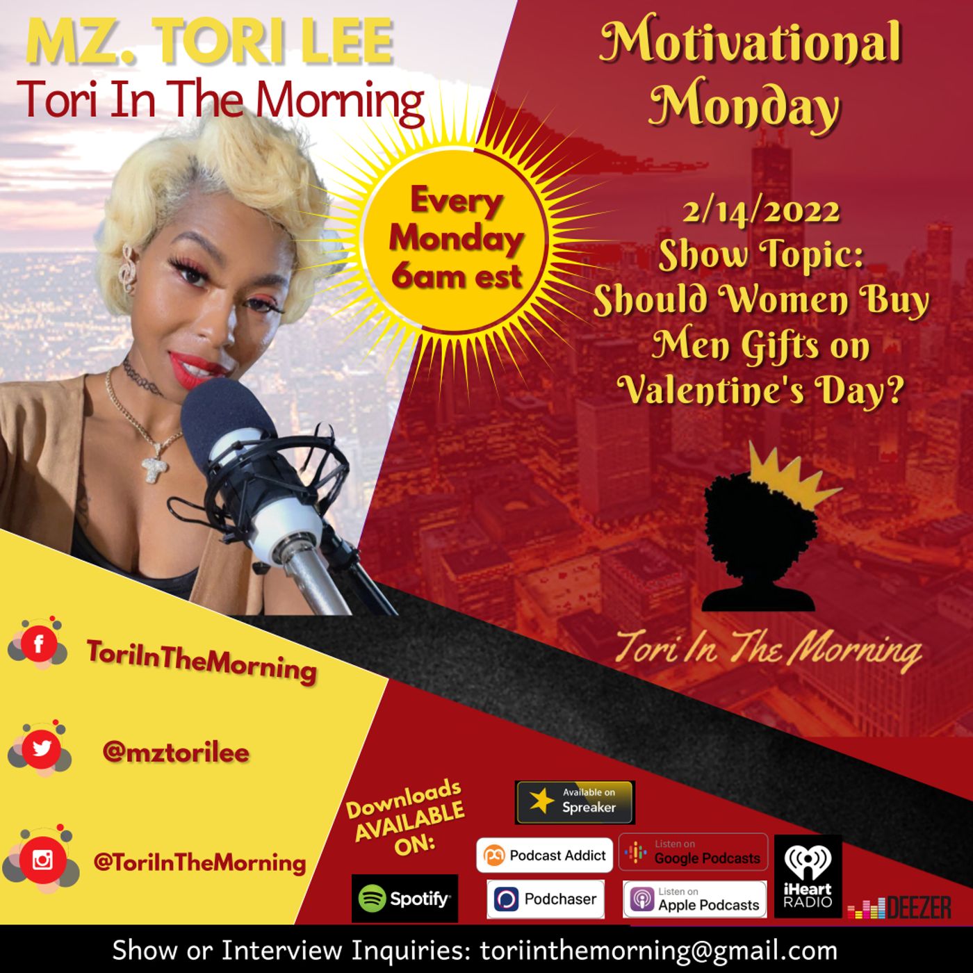 Tori In The Morning