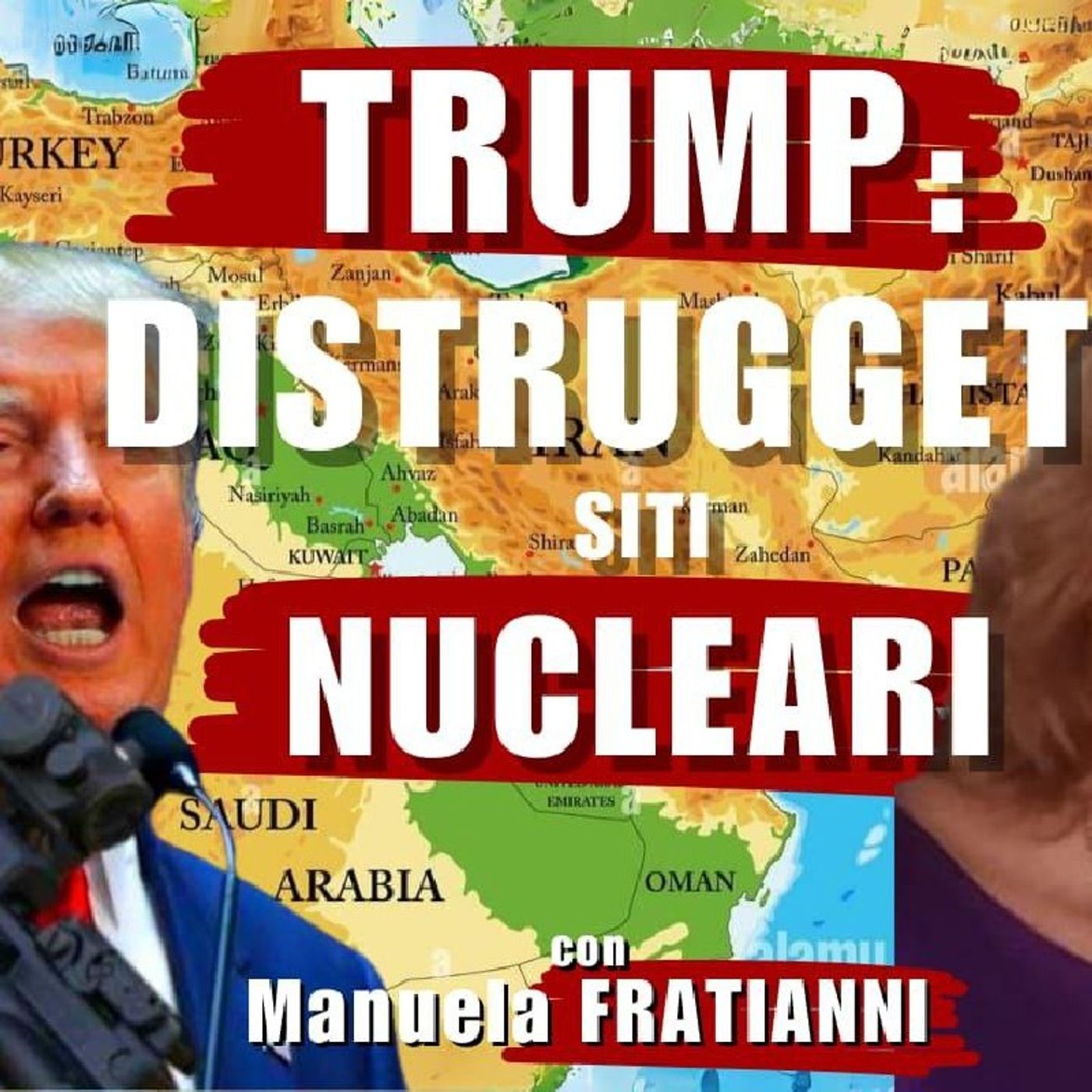 TRUMP: distruggete SITI NUCLEARI iraniani | Il Punt🔴 di Vista di Manuela FRATIANNI