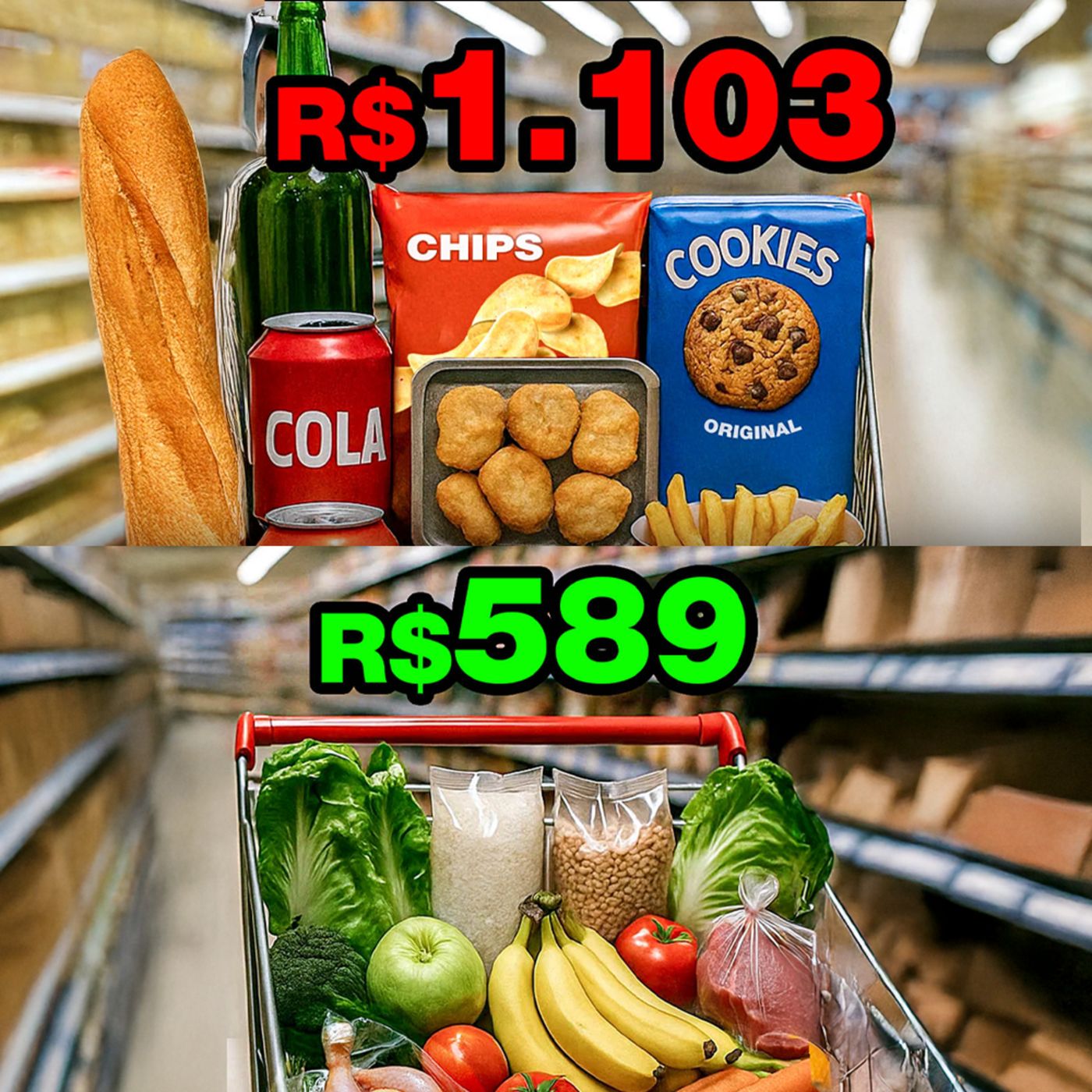 COMER SAUDÁVEL SEM GASTAR MUITO episode artwork