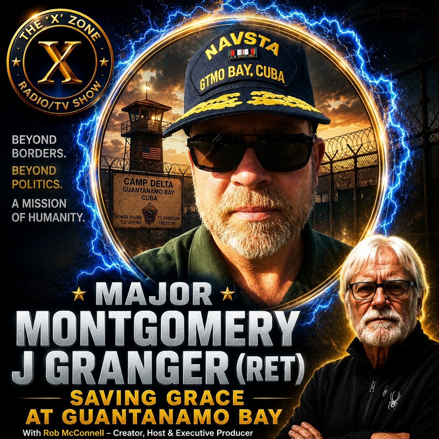 Rob McConnell Interviews - MAJOR MONTGOMERY J GRANGER (RET) - Saving Grace at Guantanamo Bay episode artwork