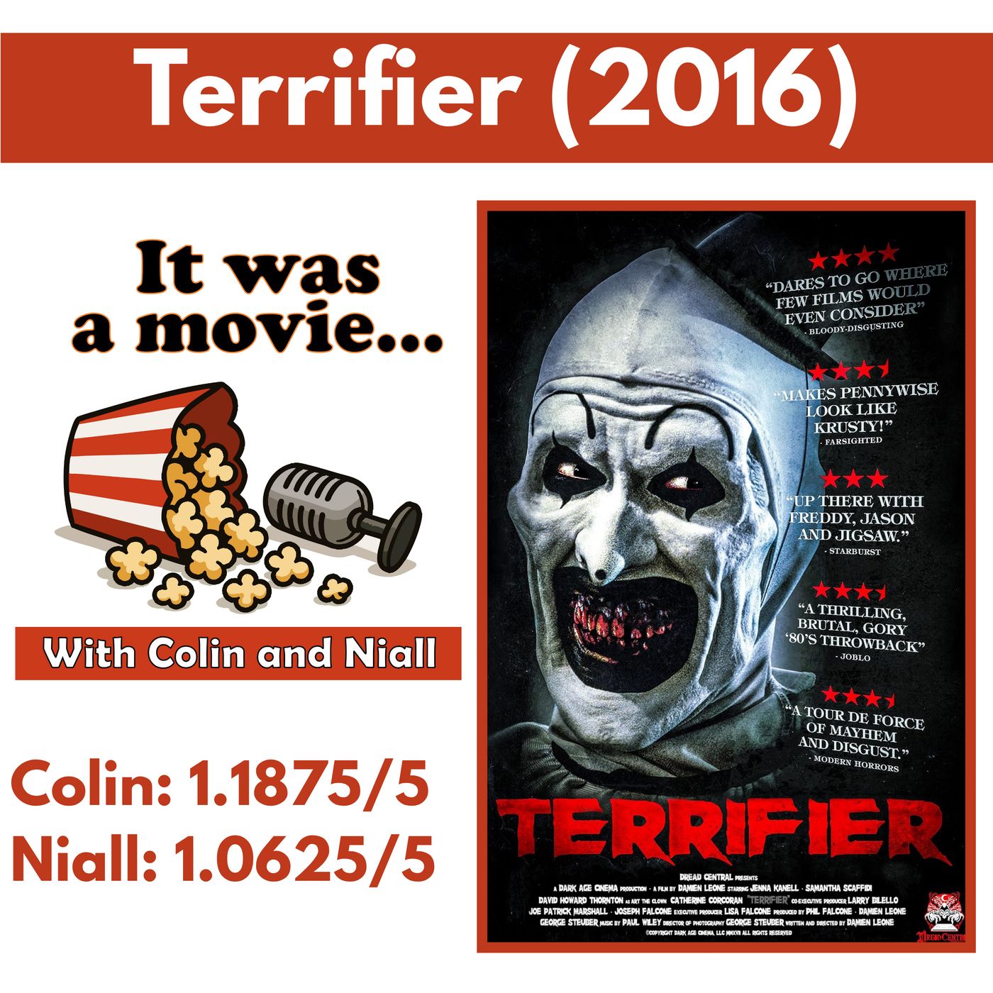 171. Terrifier (2016) episode artwork