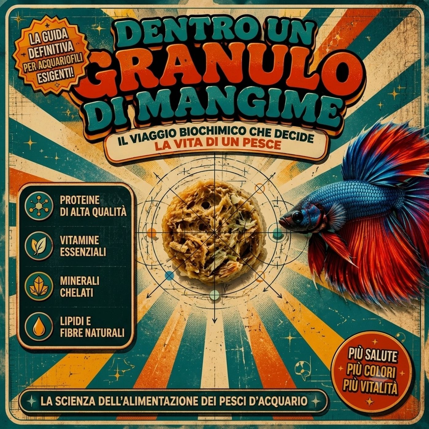 L'Alimentazione dei Pesci d'Acquario Episodio 2 - Dentro un granulo di mangime episode artwork