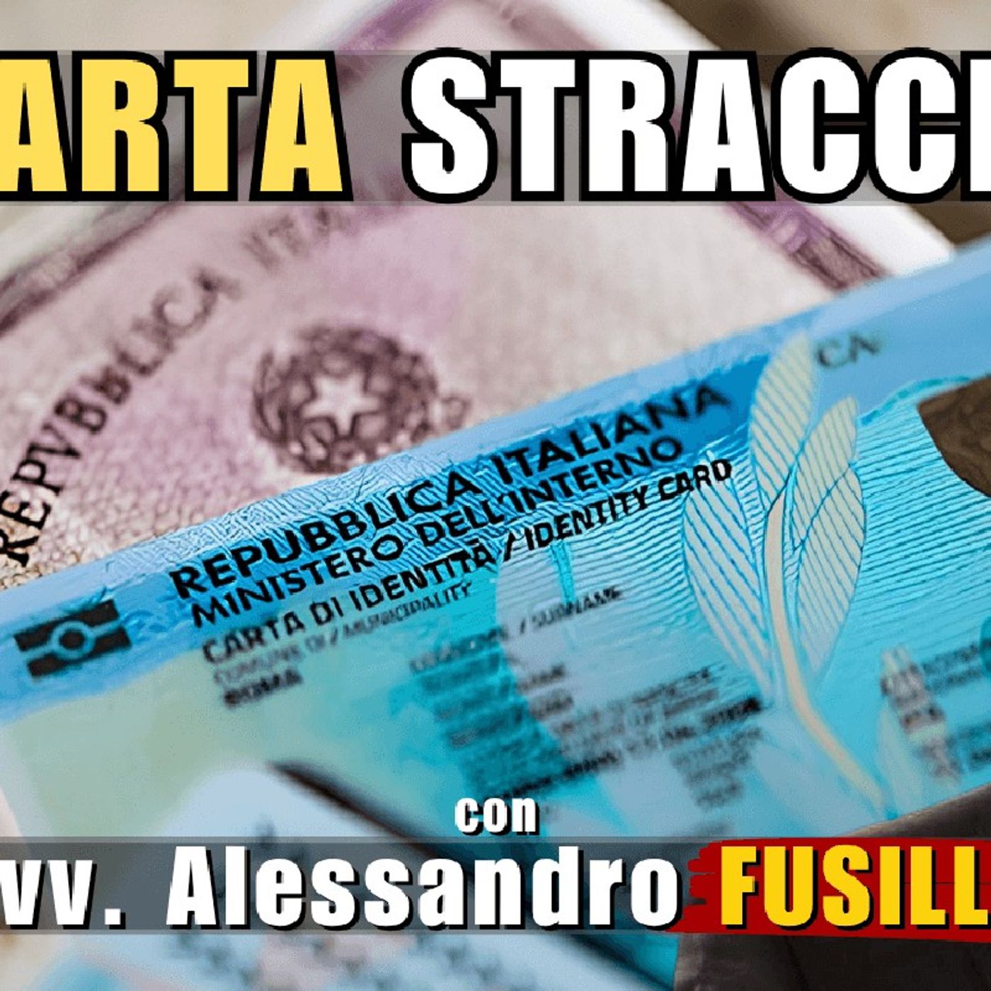 CARTA D'IDENTITÀ cartacea: STOP ALL'UTILIZZO dal 3 agosto | Il Punt🔴 di Vista di Alessandro FUSILLO episode artwork