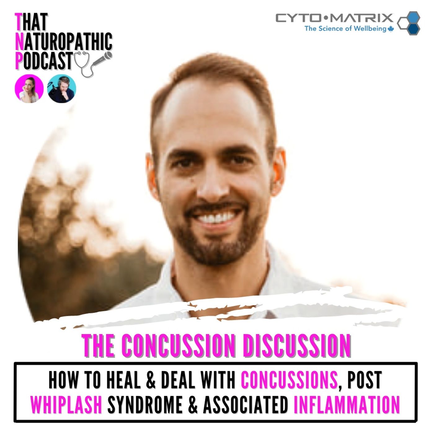 #88: The Concussion Discussion w/ Dr. Paul Hrkal ND - How To Heal & Deal With Concussions, Post Whiplash Syndrome & Associated Inflammation episode artwork